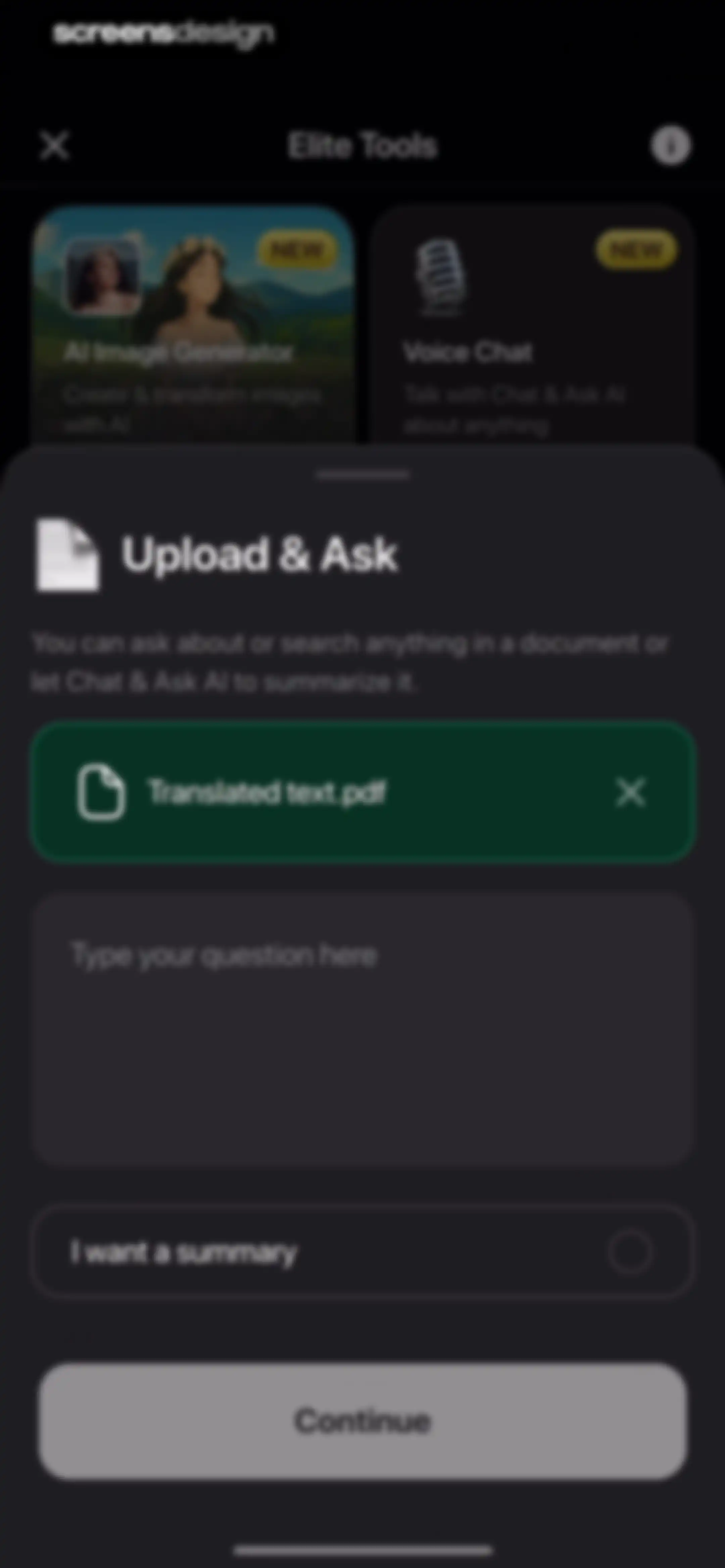 Chat AI: Ask Agent Anything screen 72
