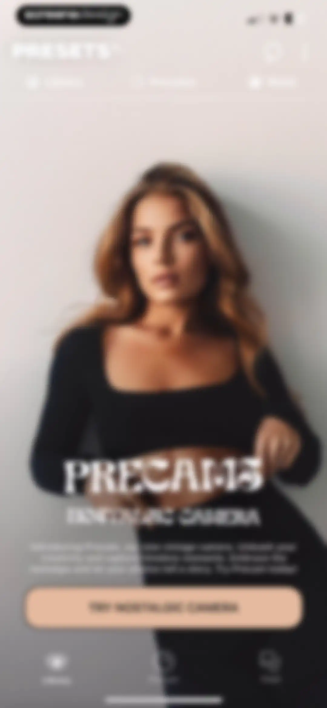 PRESETS: Filters for Pictures screen 39