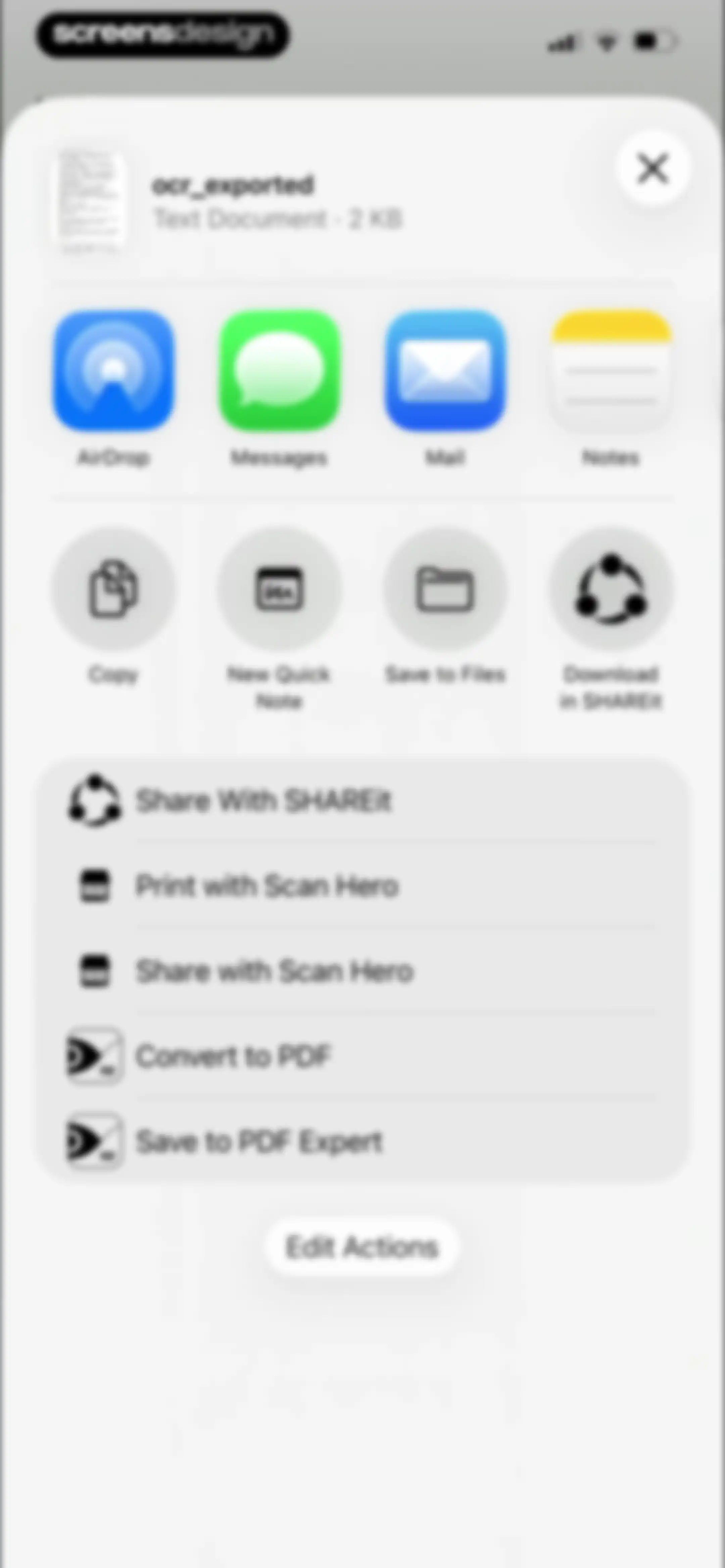 Mobile Scanner App - Scan PDF screen 29