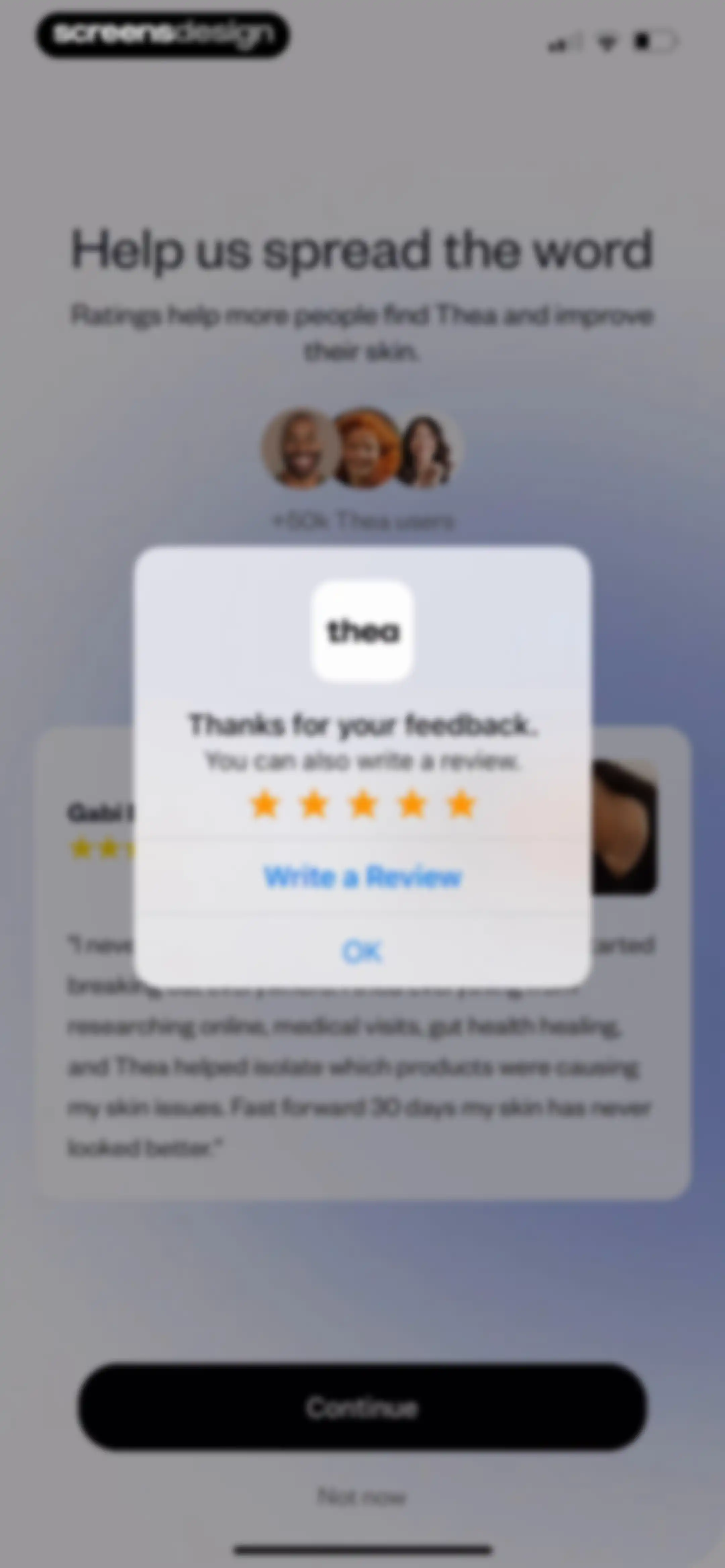 Thea - #1 Beauty App screen 42