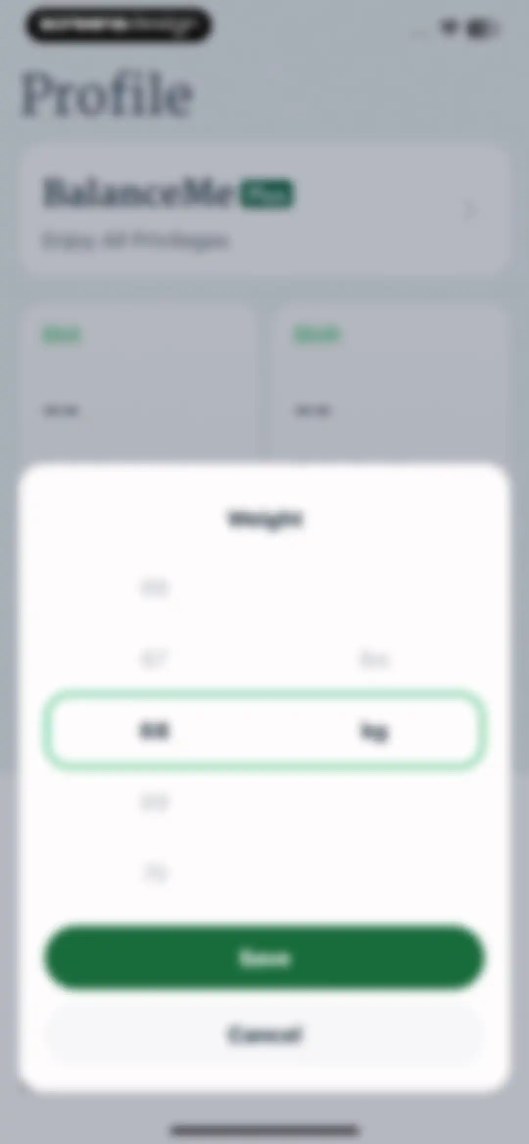 BalanceMe-Health AI&Self Care screen 80