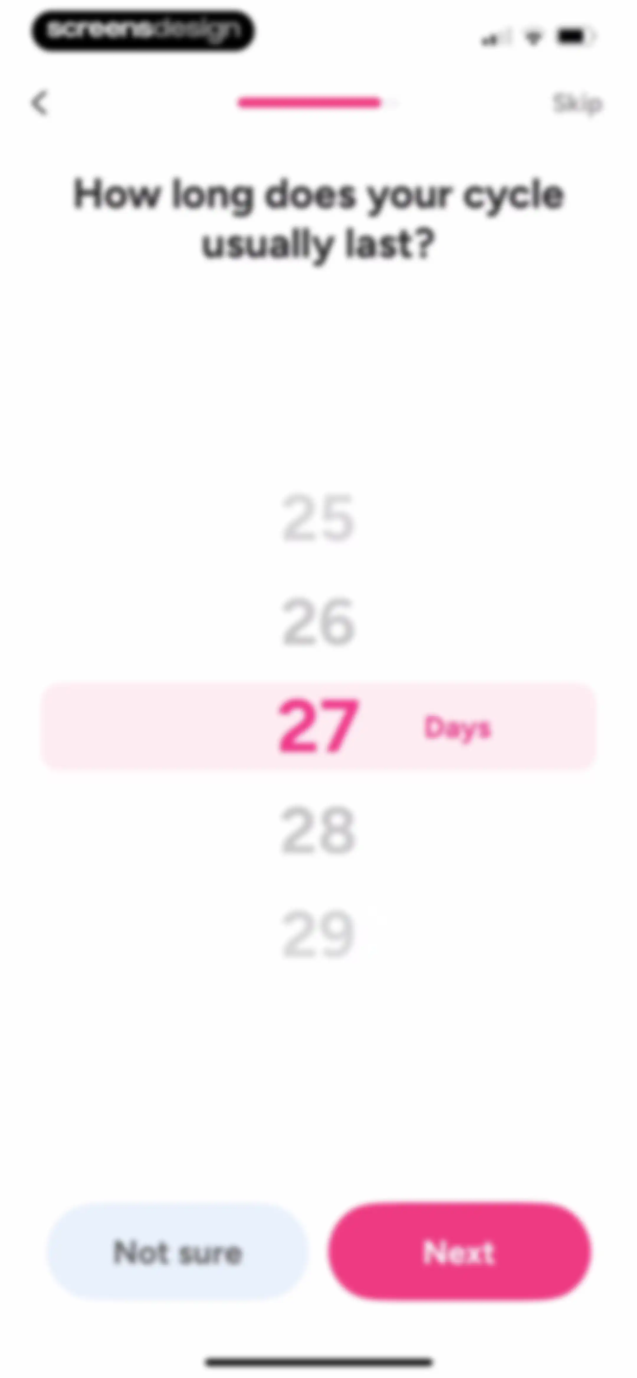 Period Tracker Period Calendar screen 35