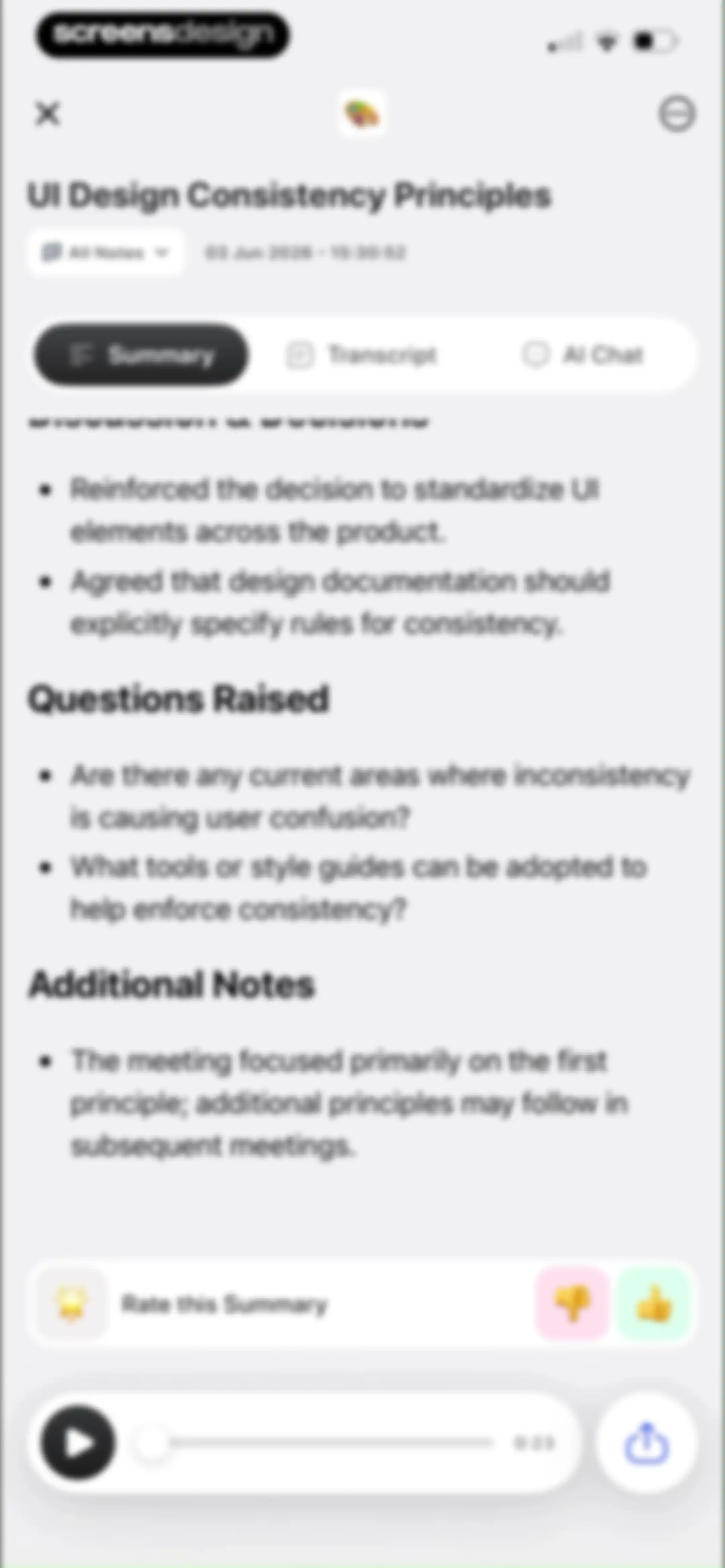 Notee: AI Note Taker screen 34