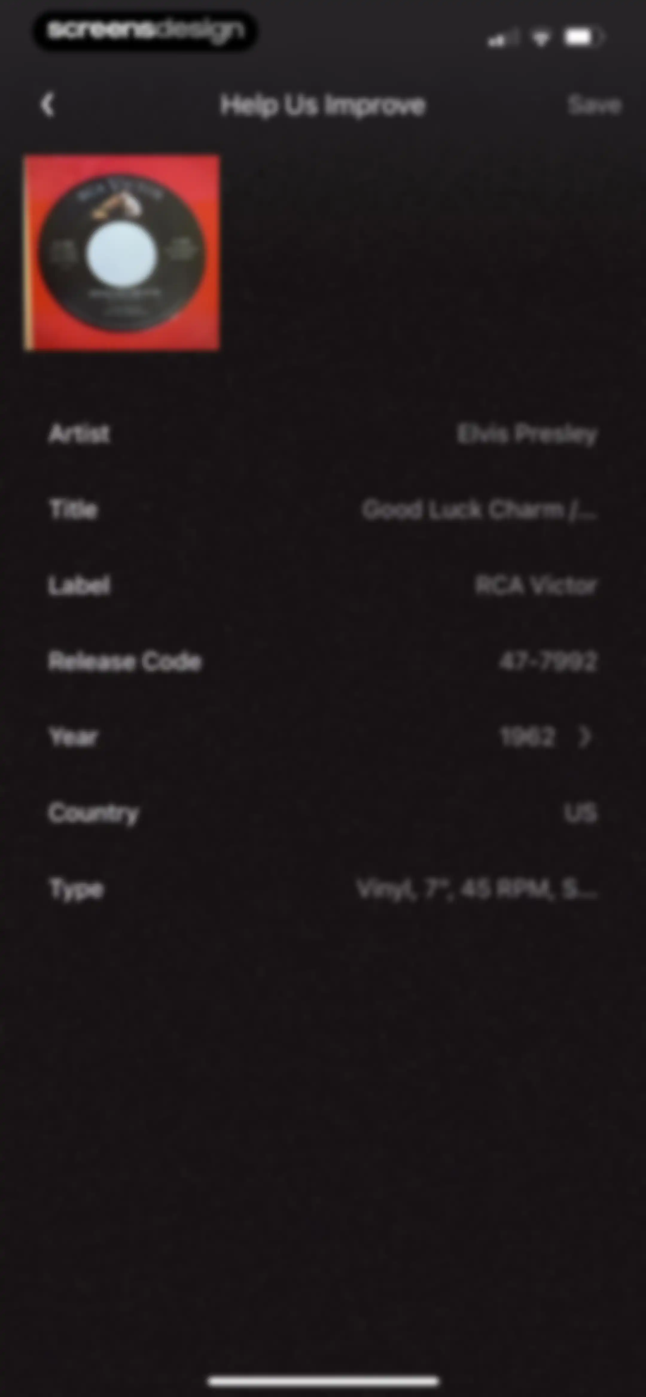 VinylSnap: Scan & Value Record screen 22