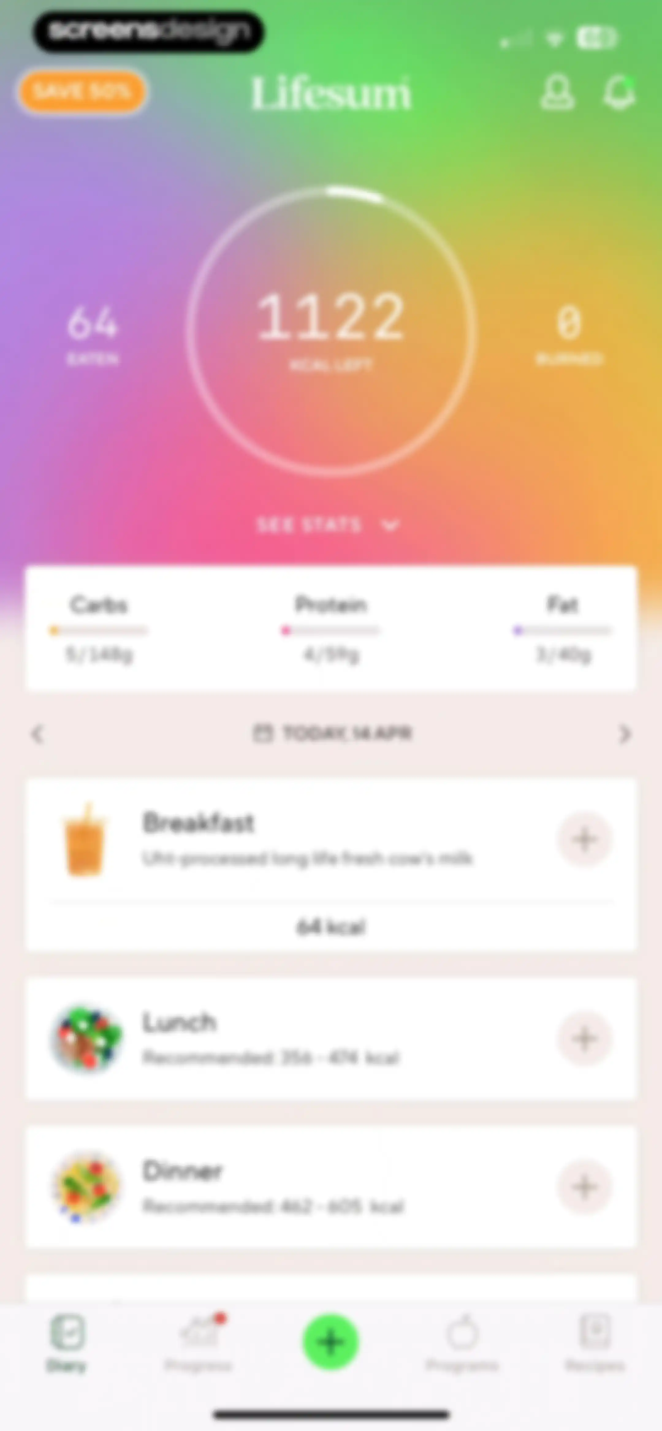 Lifesum: AI Calorie Counter screen 38
