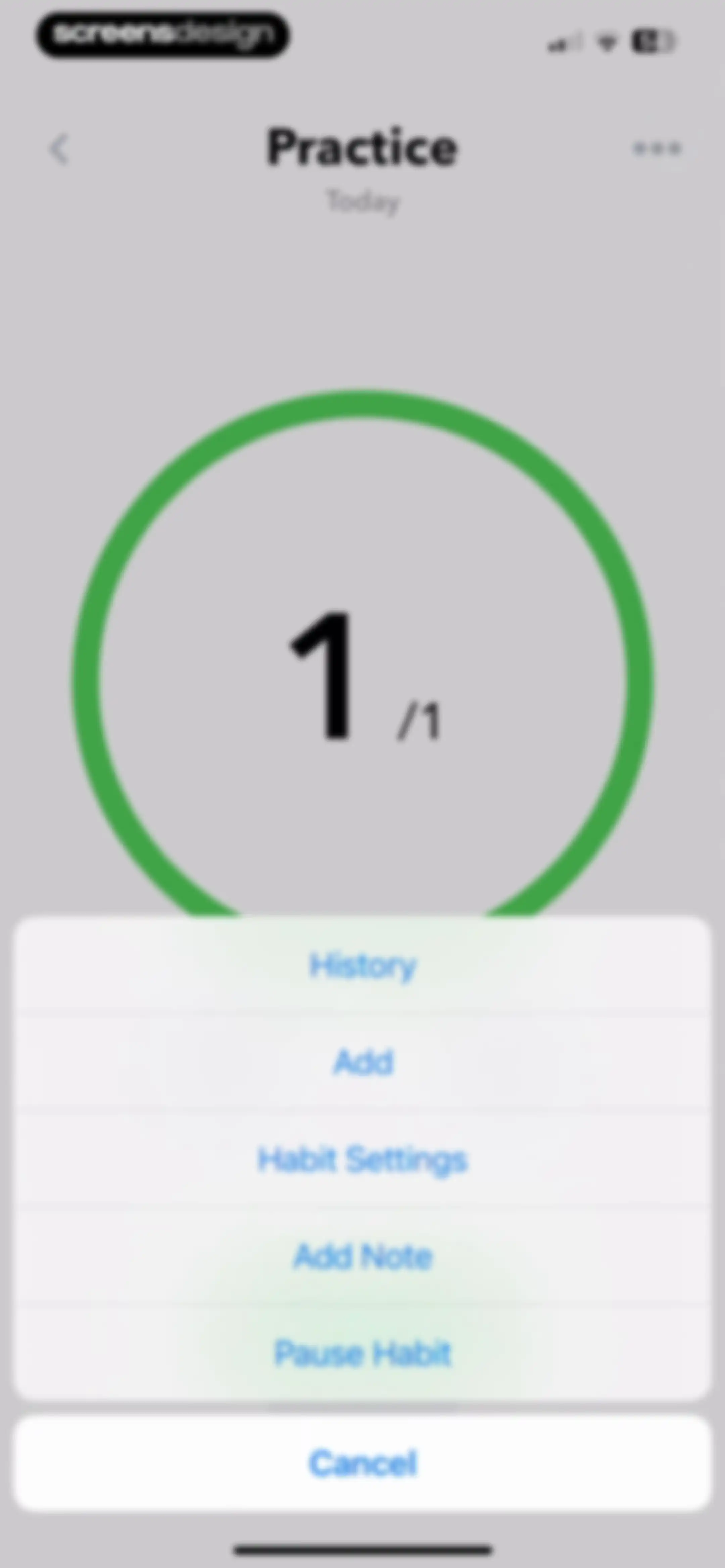 HabitMinder • Habit Tracker screen 65