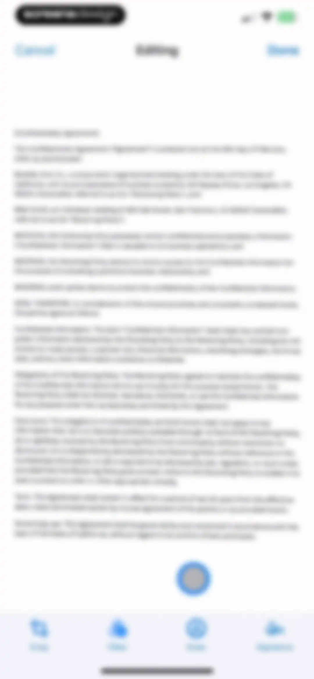 iScan - PDF & Document Scanner screen 19