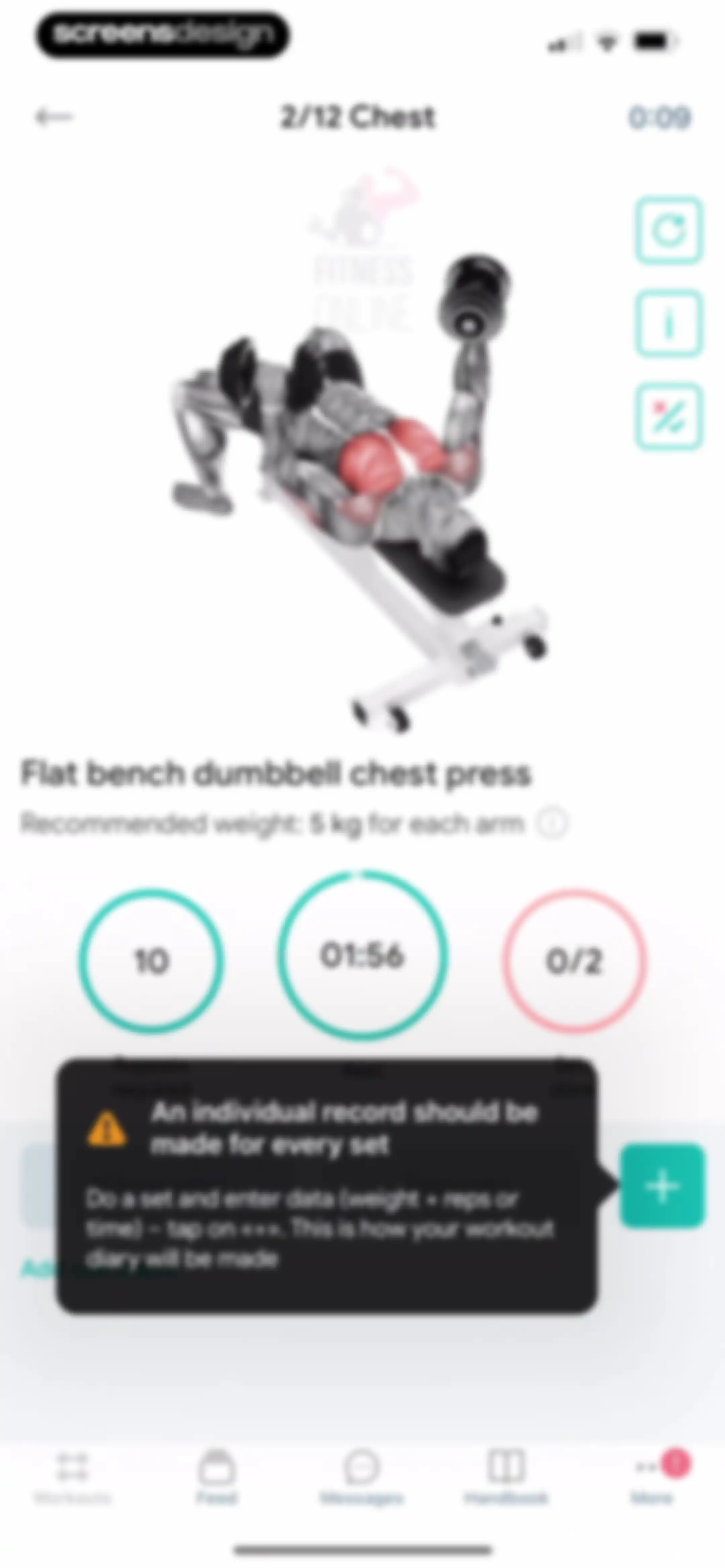 Fitness App: Gym Workout Plan screen 45
