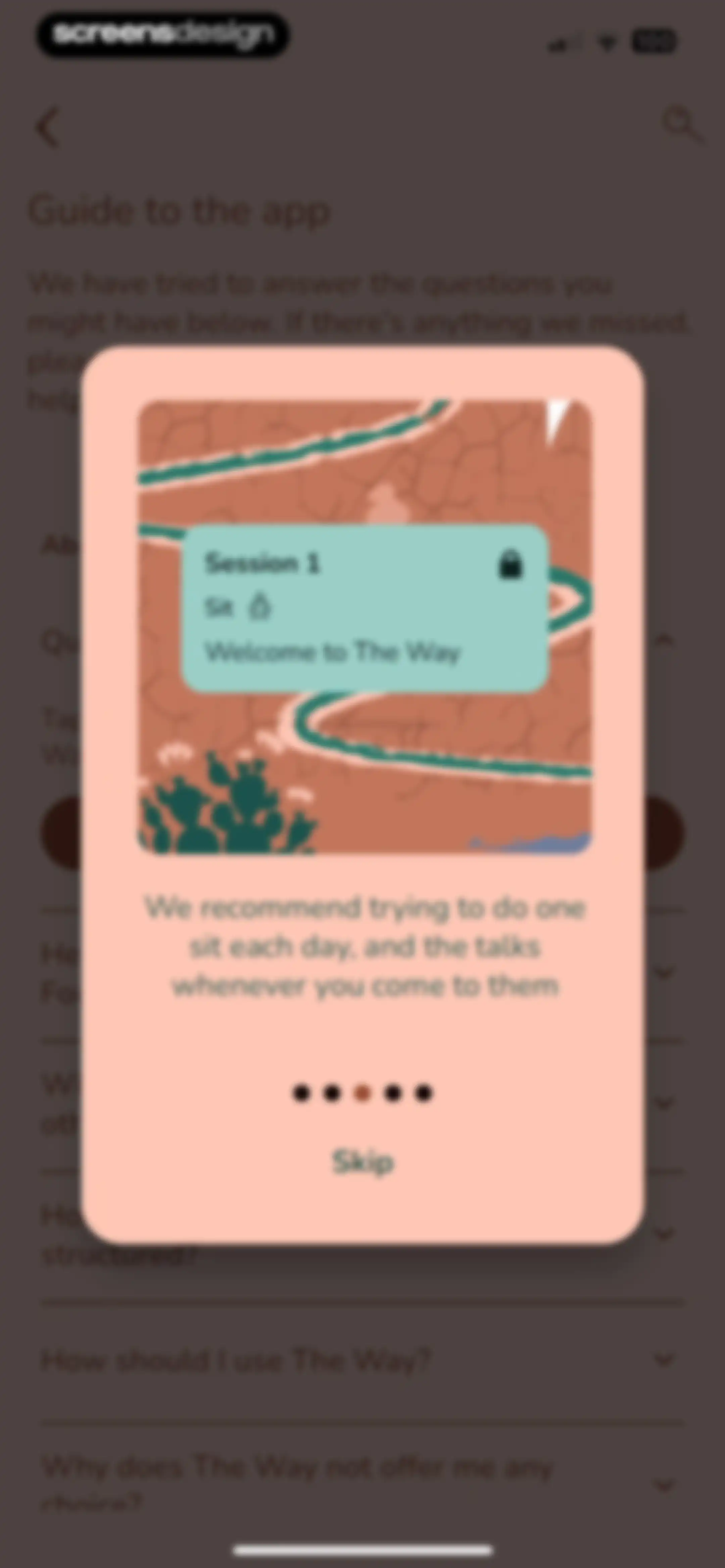 The Way: Meditation & Zen screen 101
