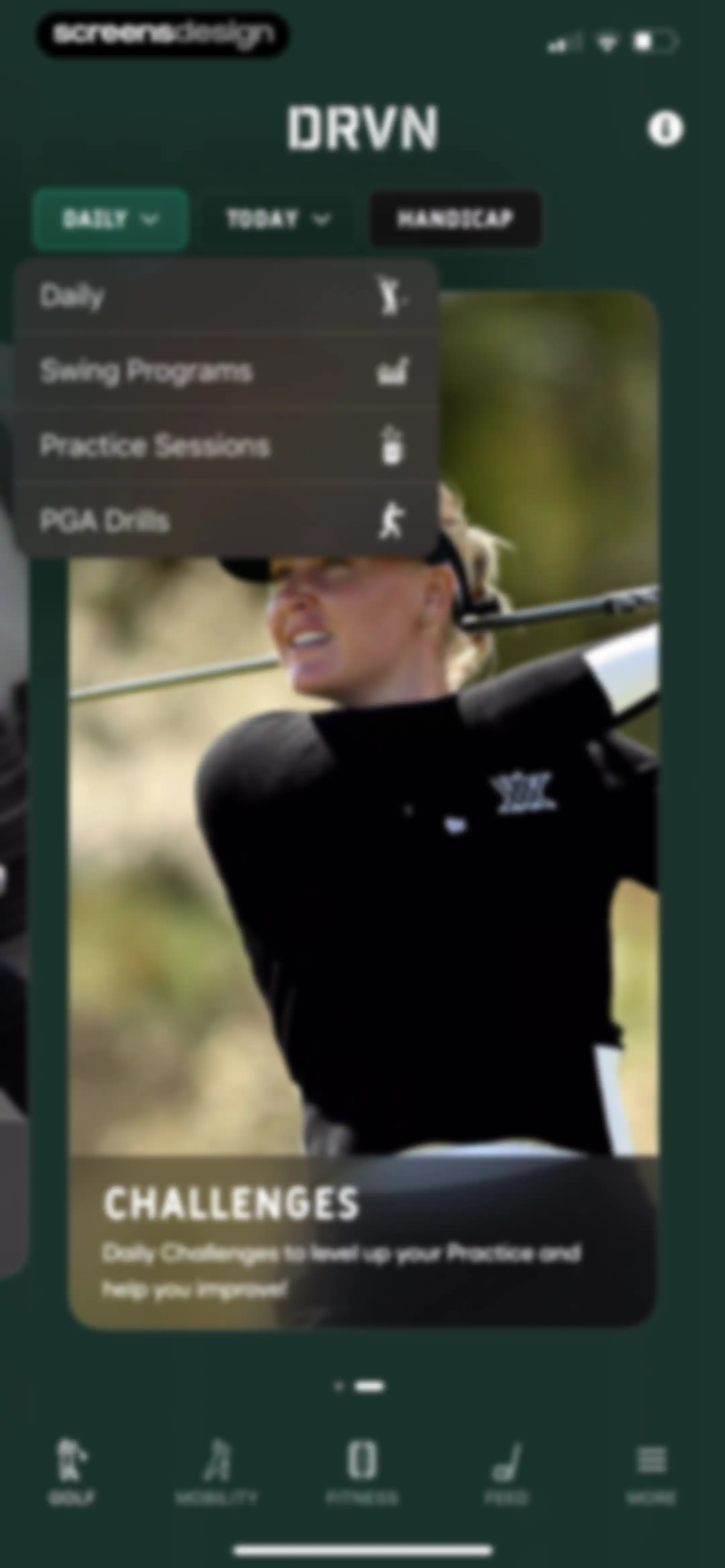 DRVN - Golf & Gym Workouts screen 47