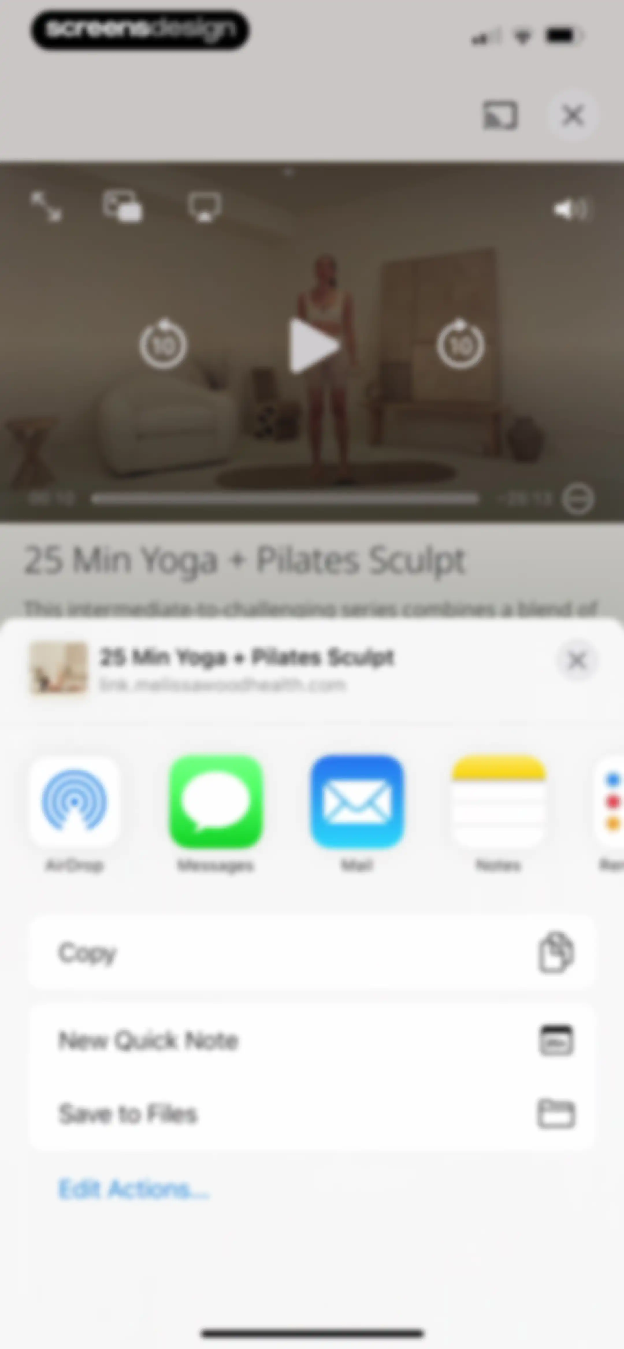 MWH: Fitness + Wellness screen 30