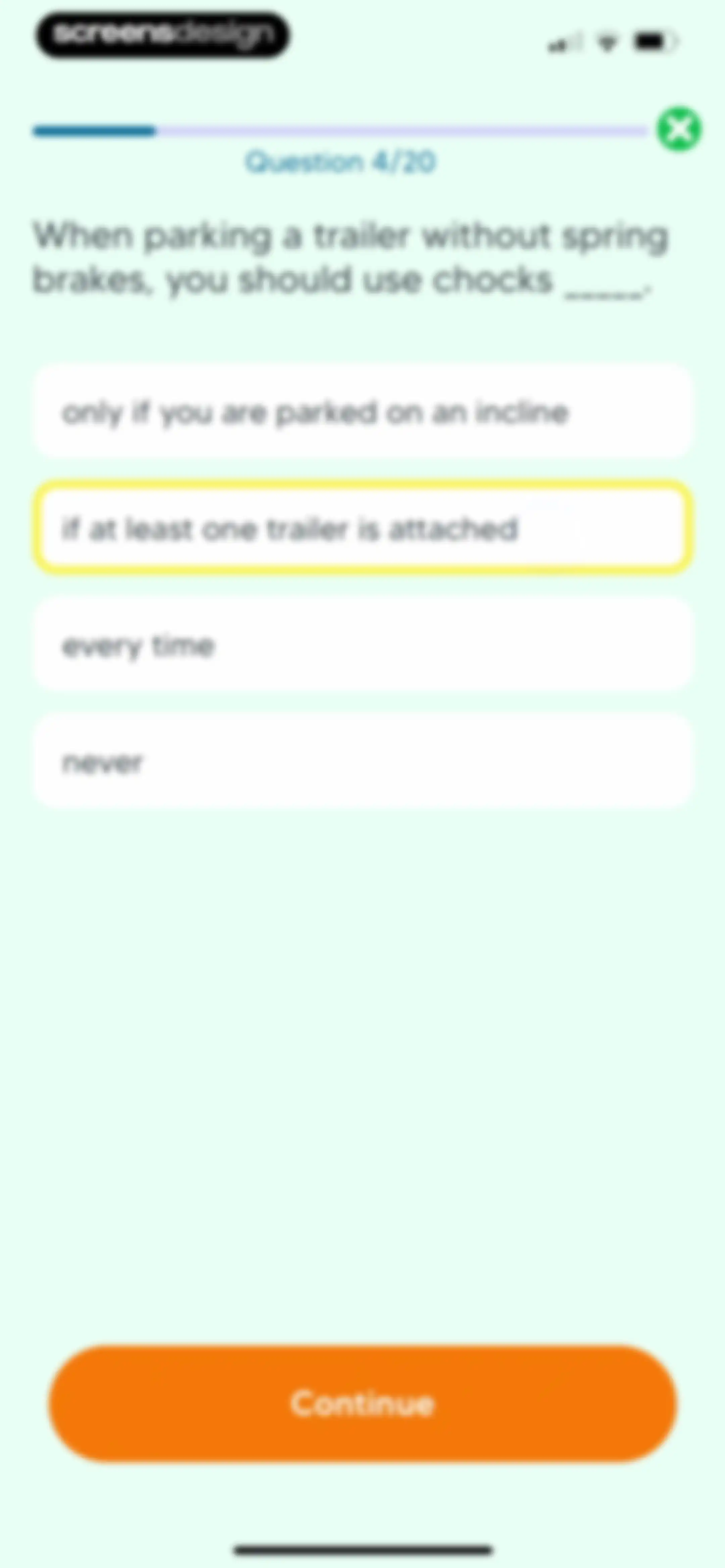 CDL Prep Practice Test: 2026 screen 37