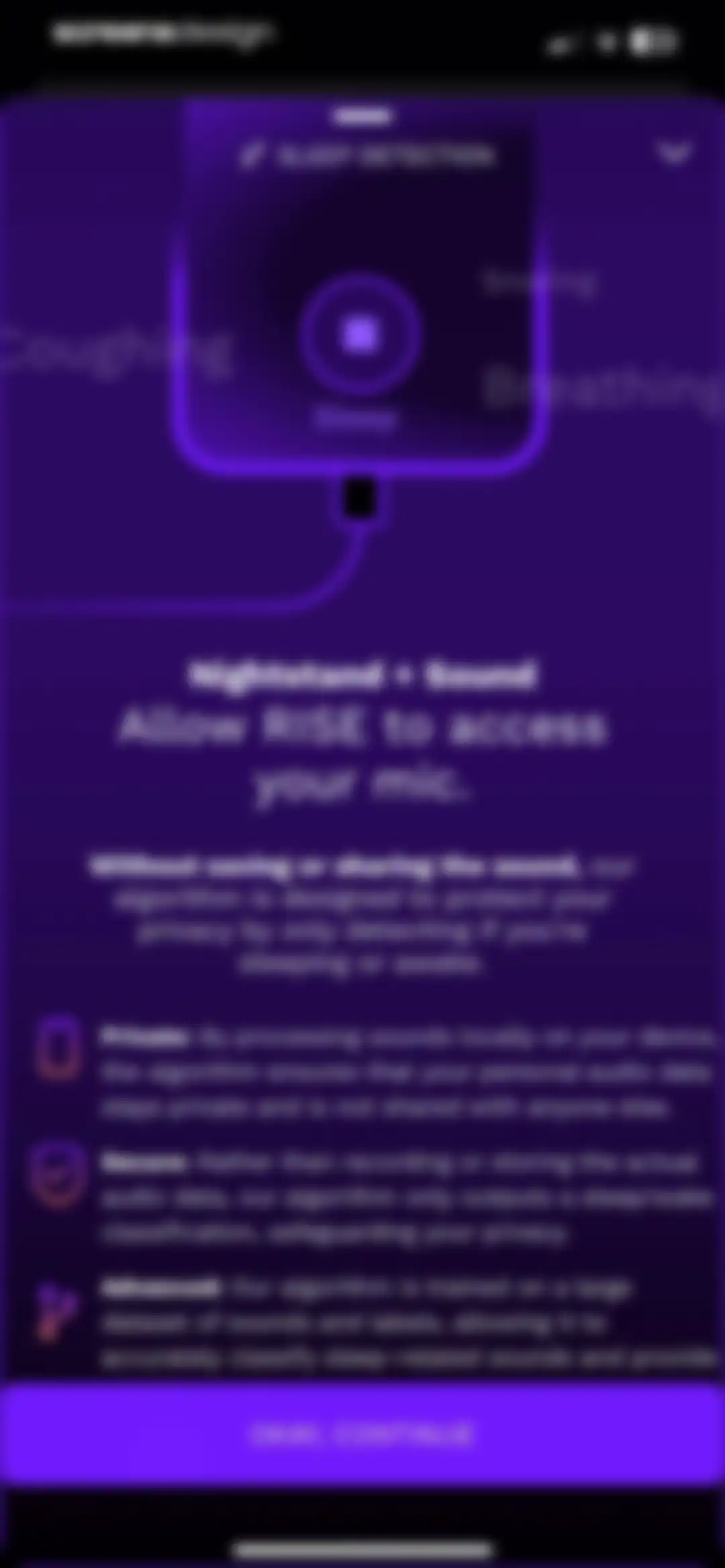 RISE: Sleep Tracker screen 88