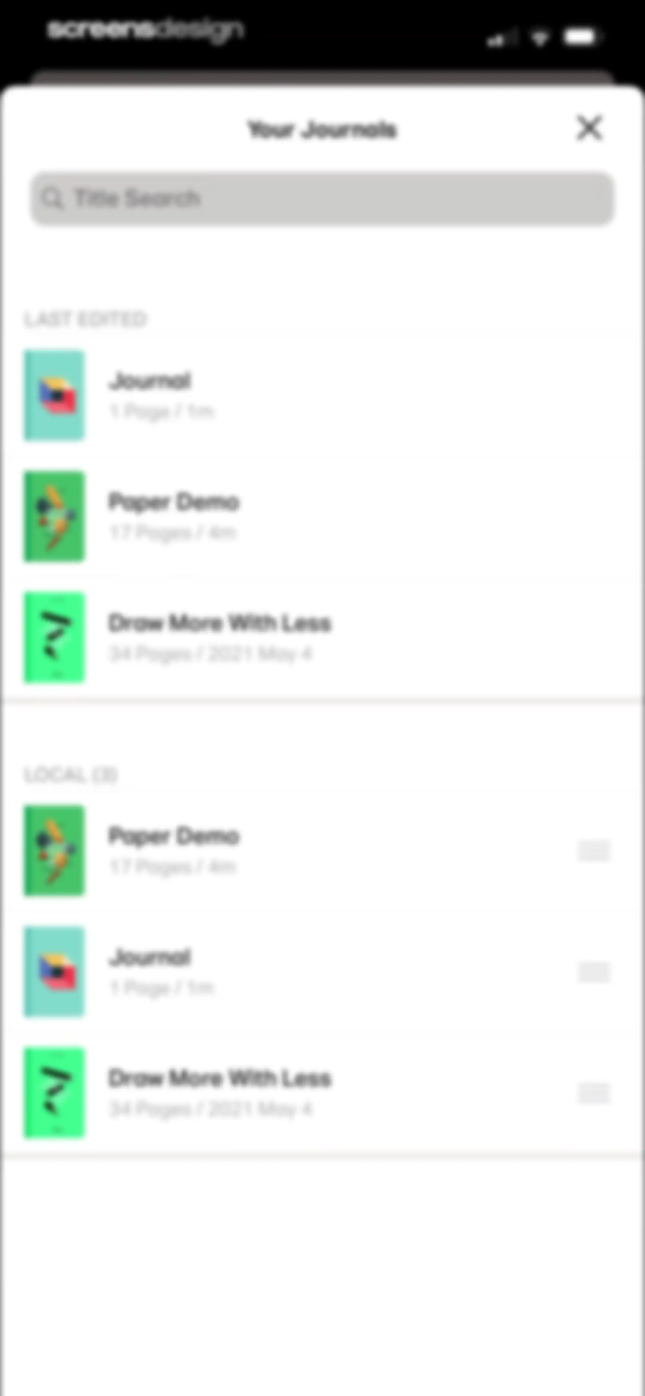 Paper: Sketch, Draw & Create screen 109