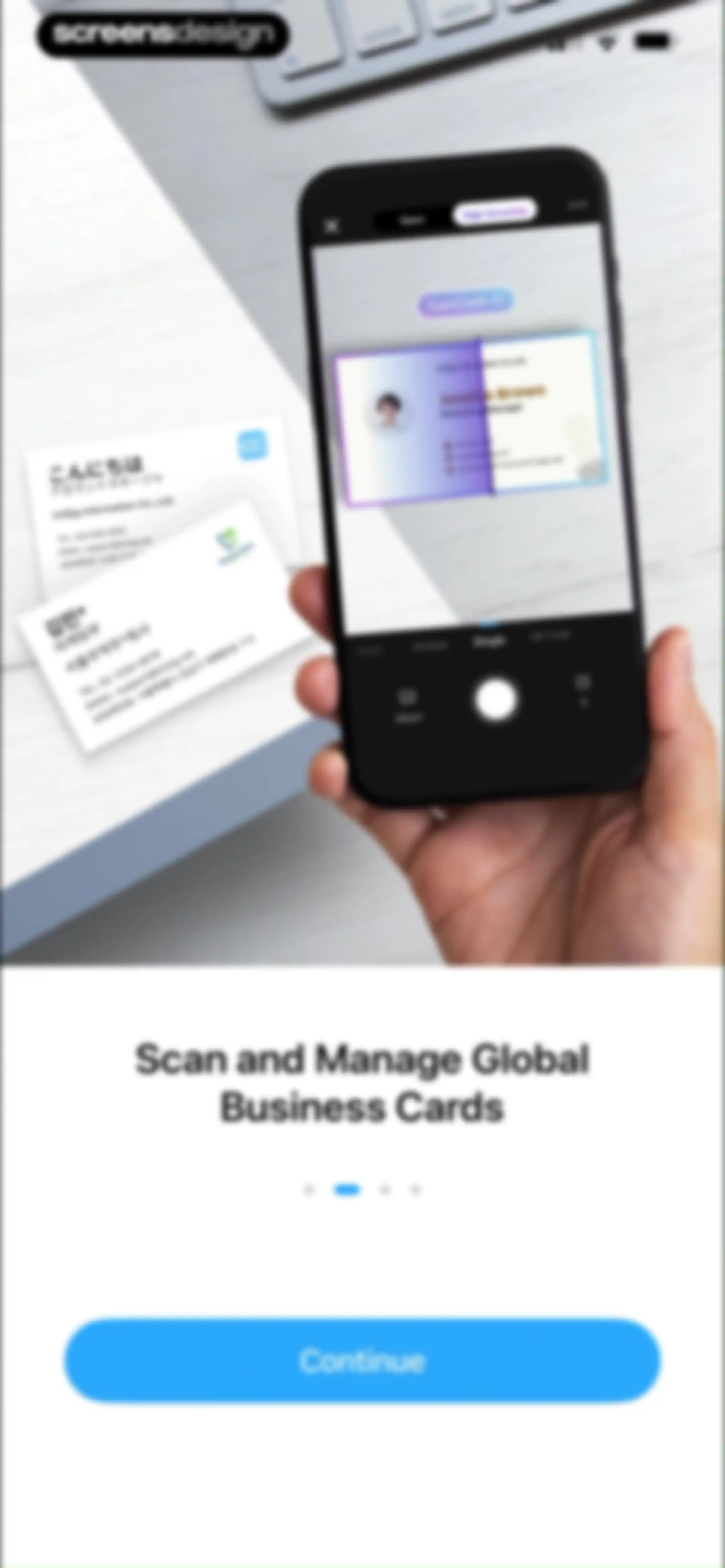 CamCard AI Business Assistant screen 3