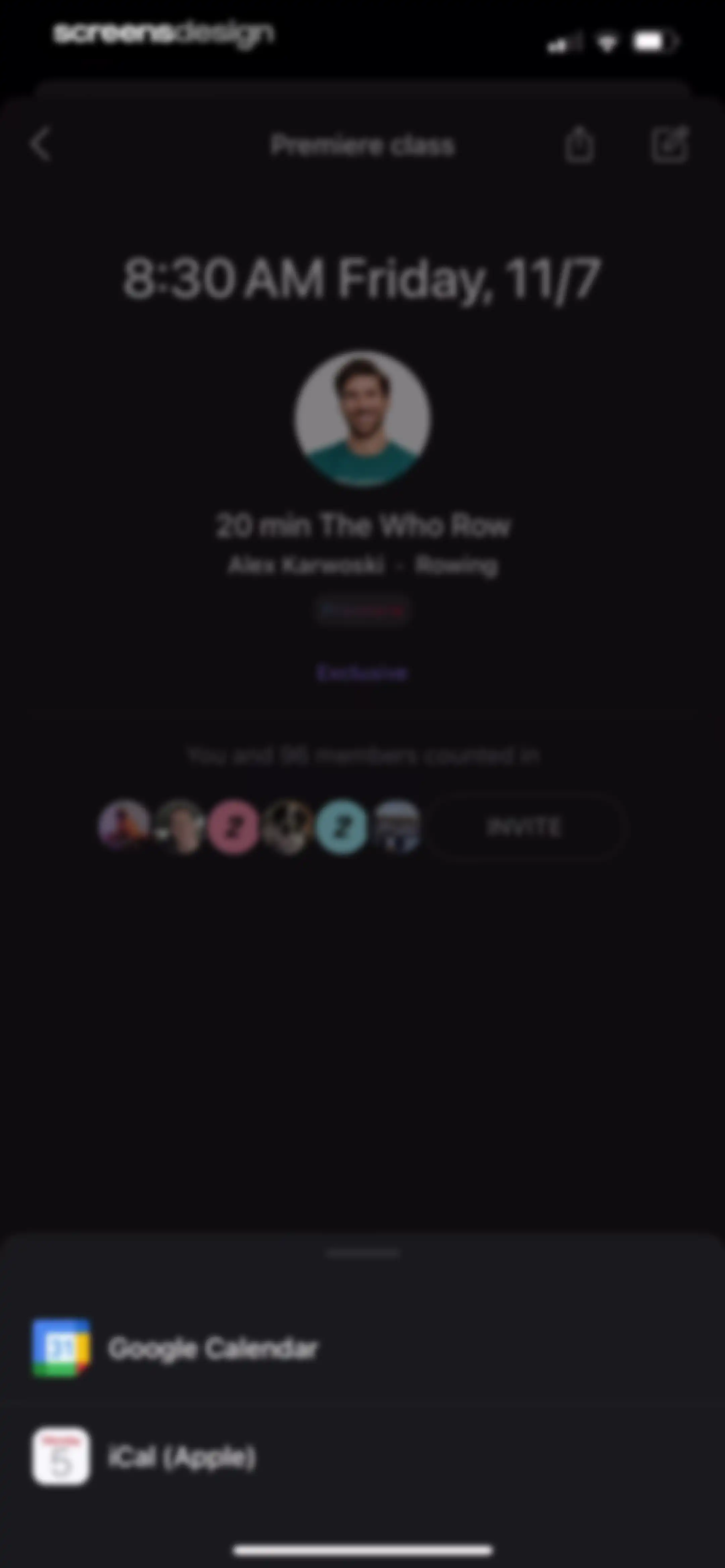 Peloton: Fitness & Workouts screen 118
