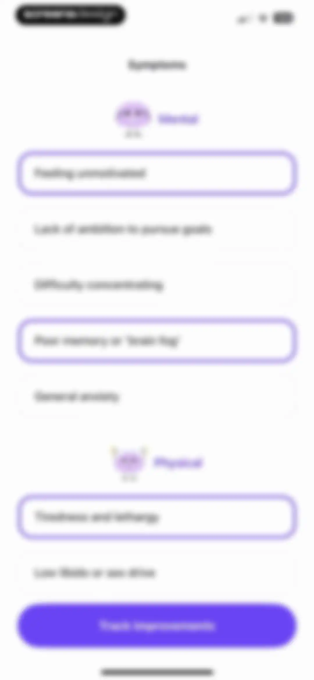 Brainbuddy: Quit PMO screen 22