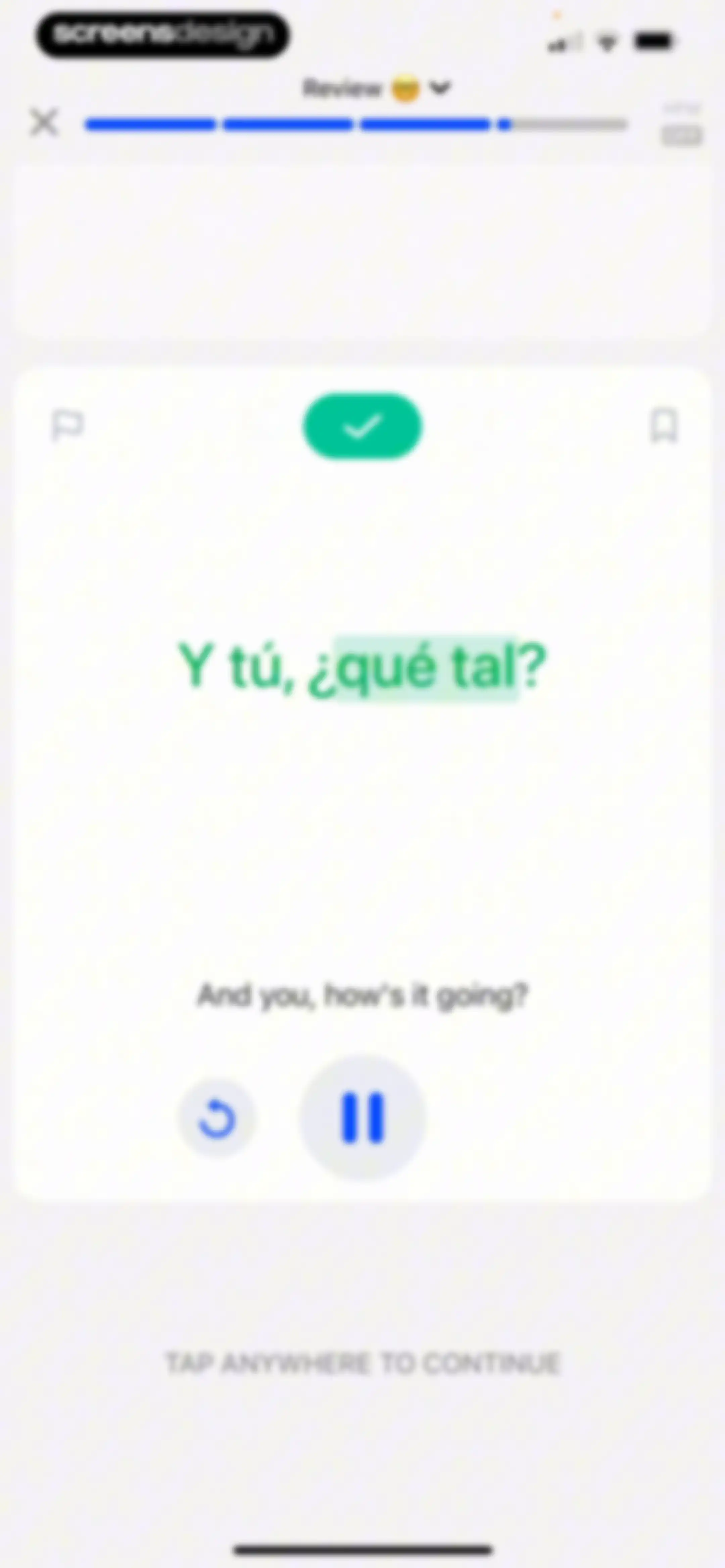 Speak: Language Learning screen 105