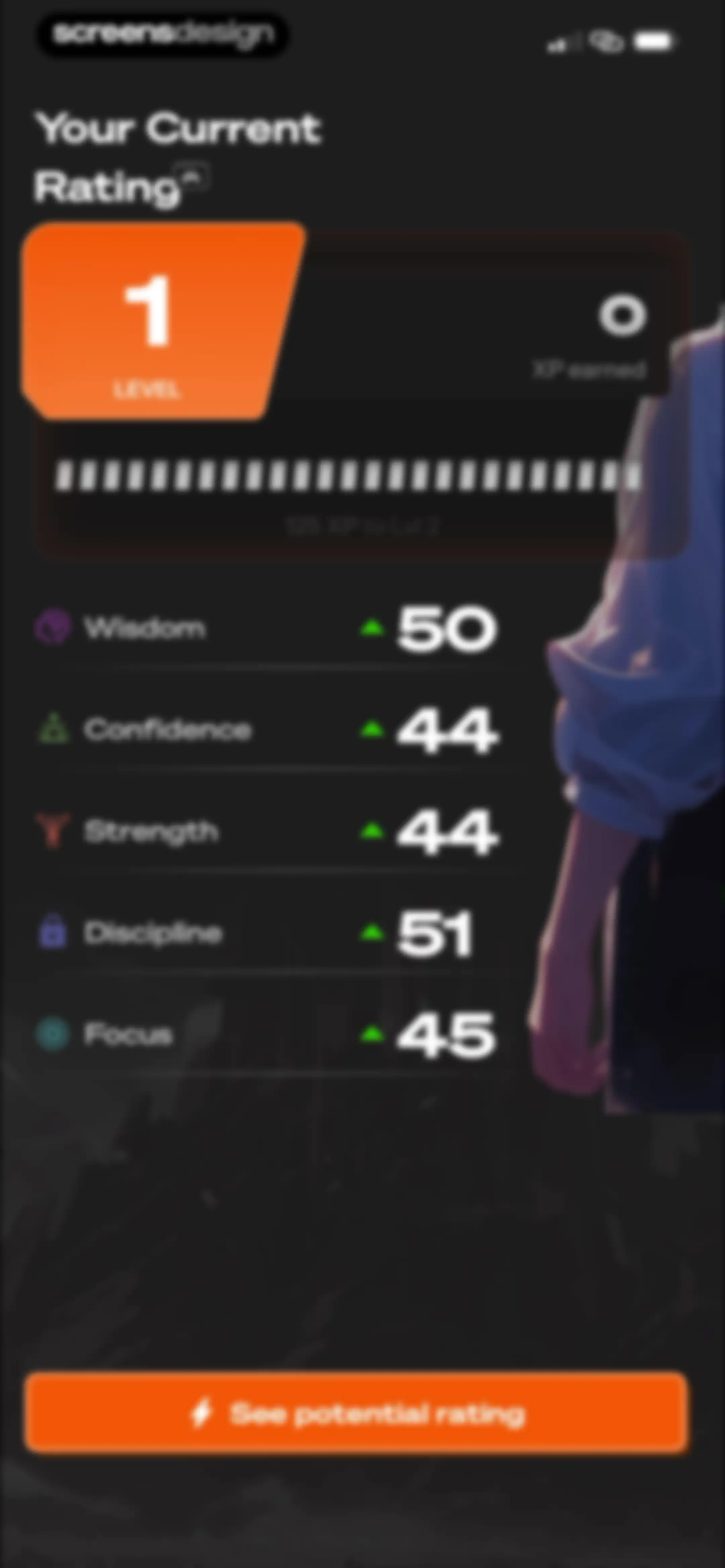Life Reset: 66 Day Habit screen 68