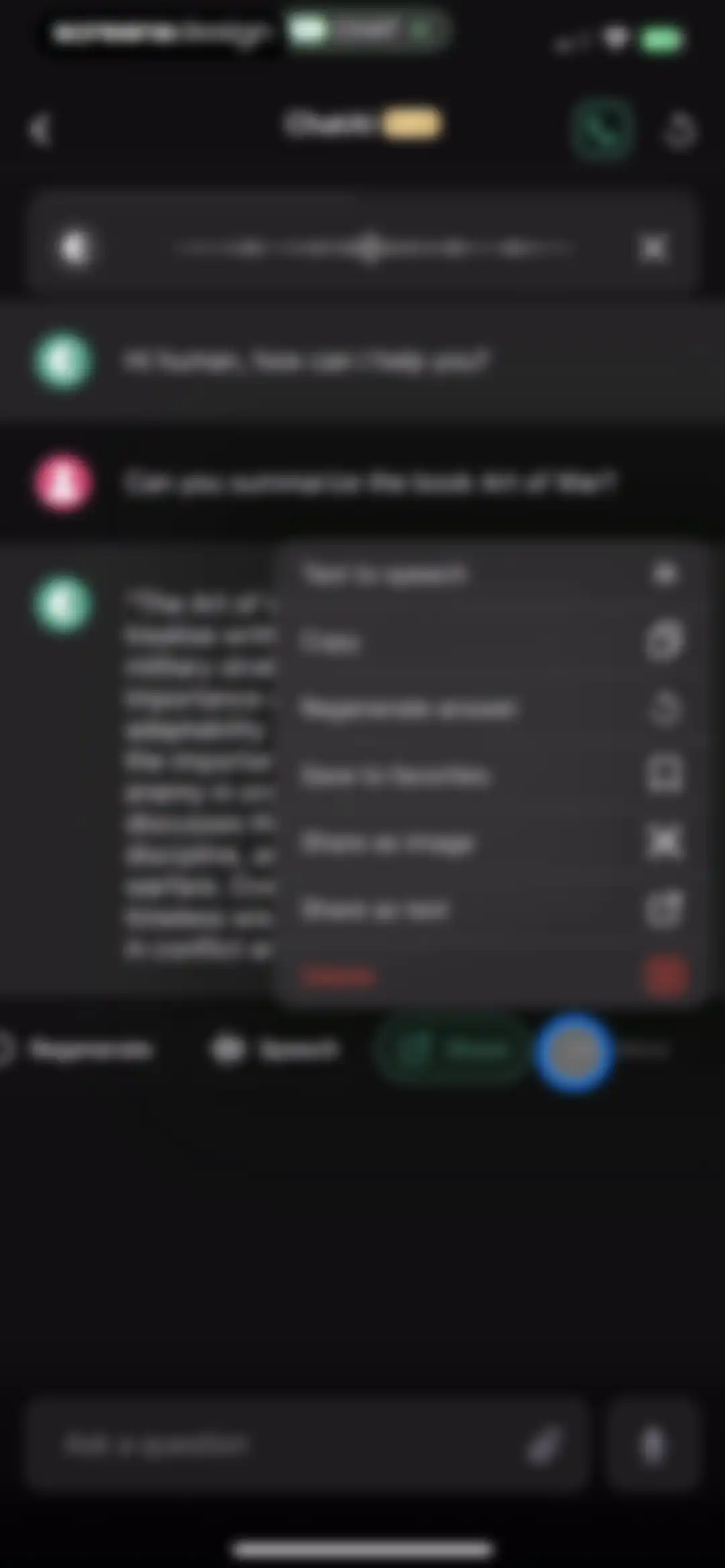 Chat AI: Ask Chatbot Assistant screen 12