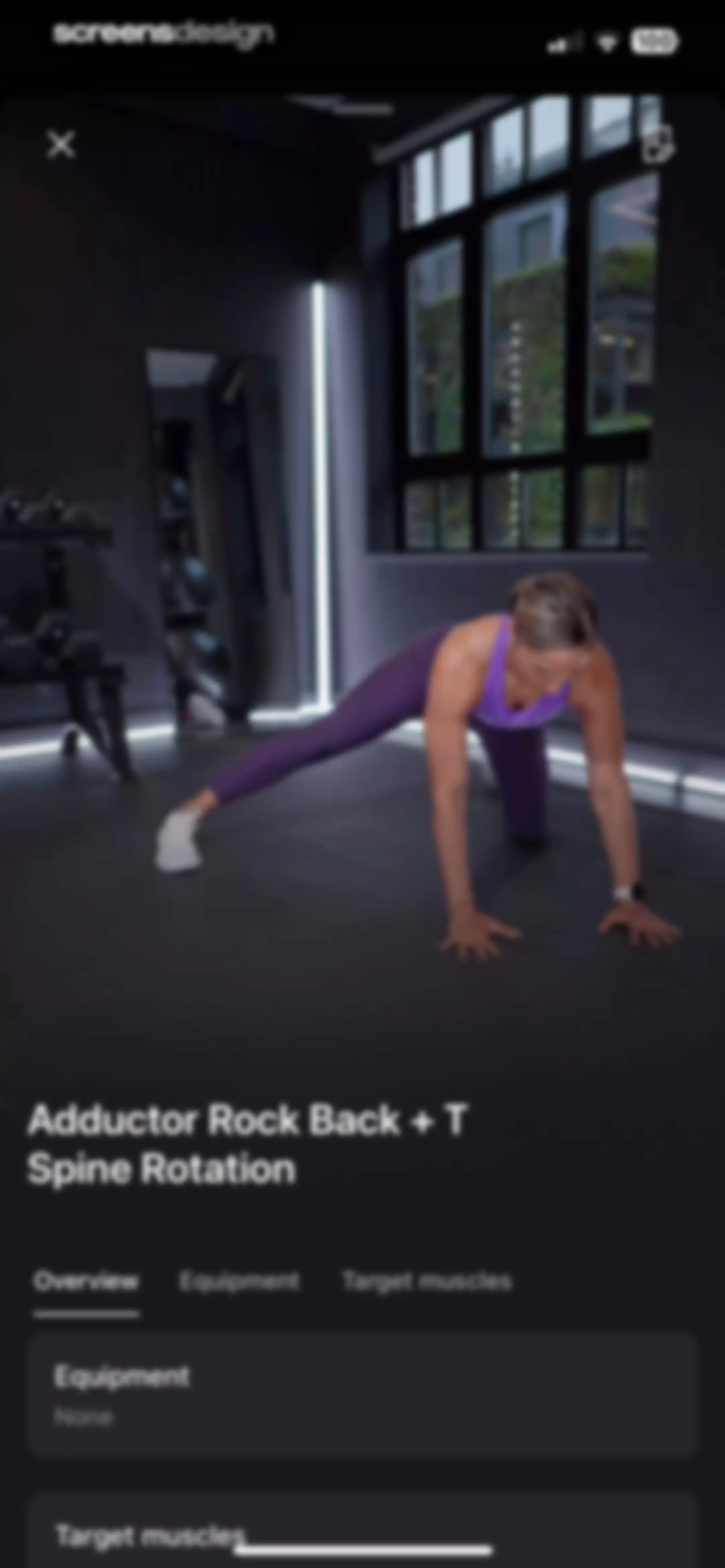 Peloton Strength+ screen 59