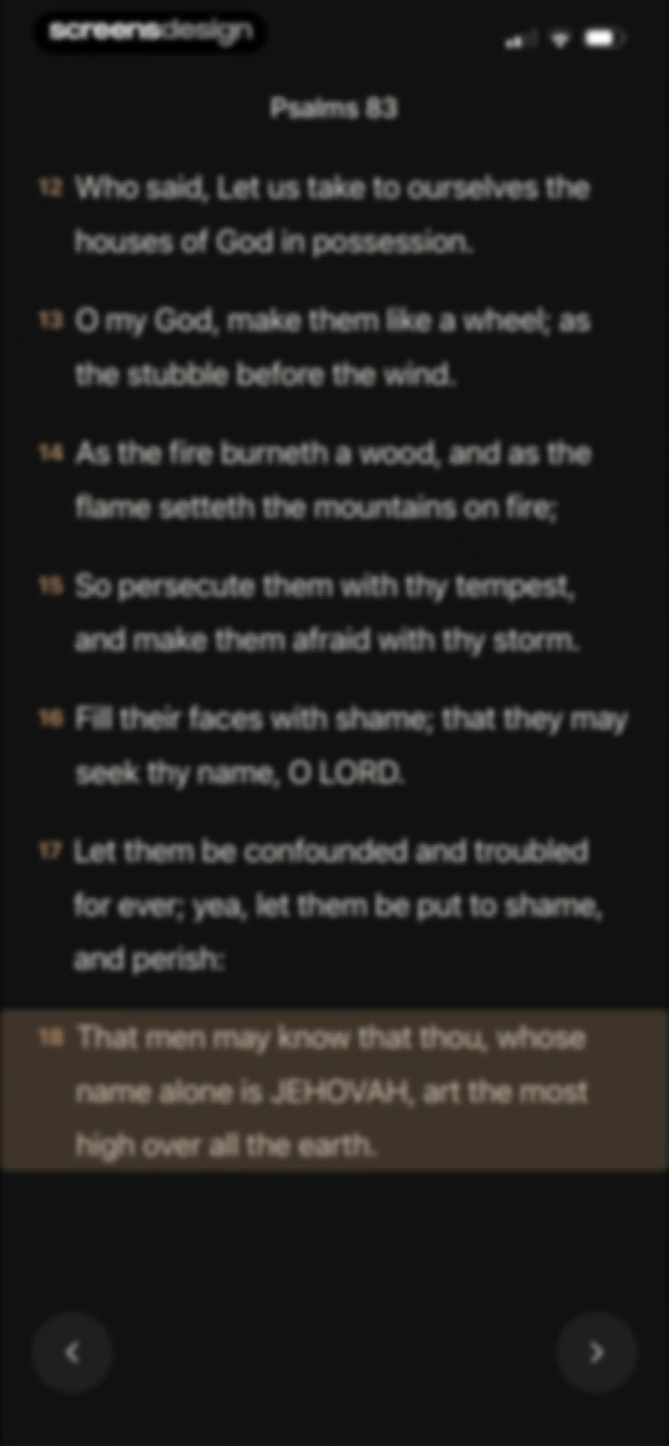Holy Bible Widget: Daily Verse screen 95