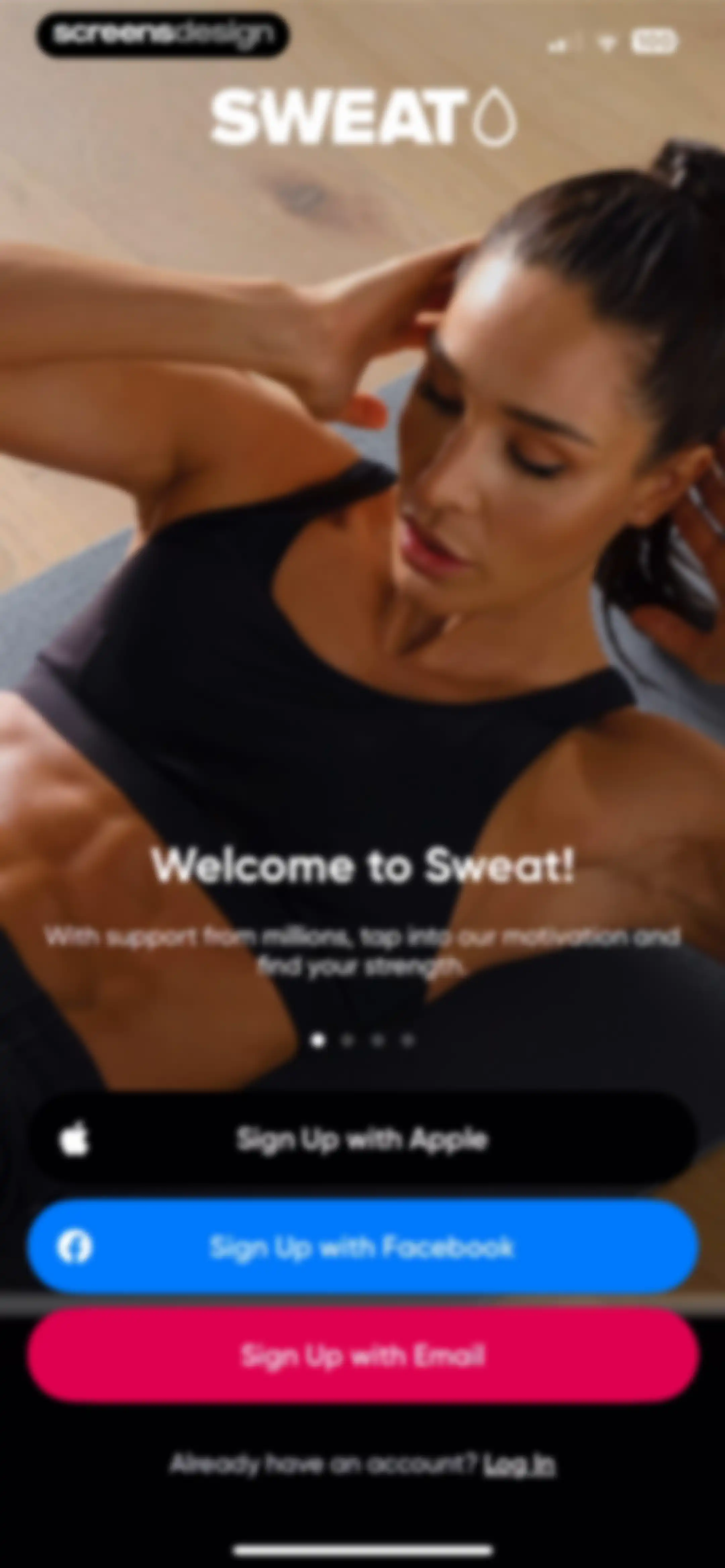 Sweat: Fitness App For Women screen 2