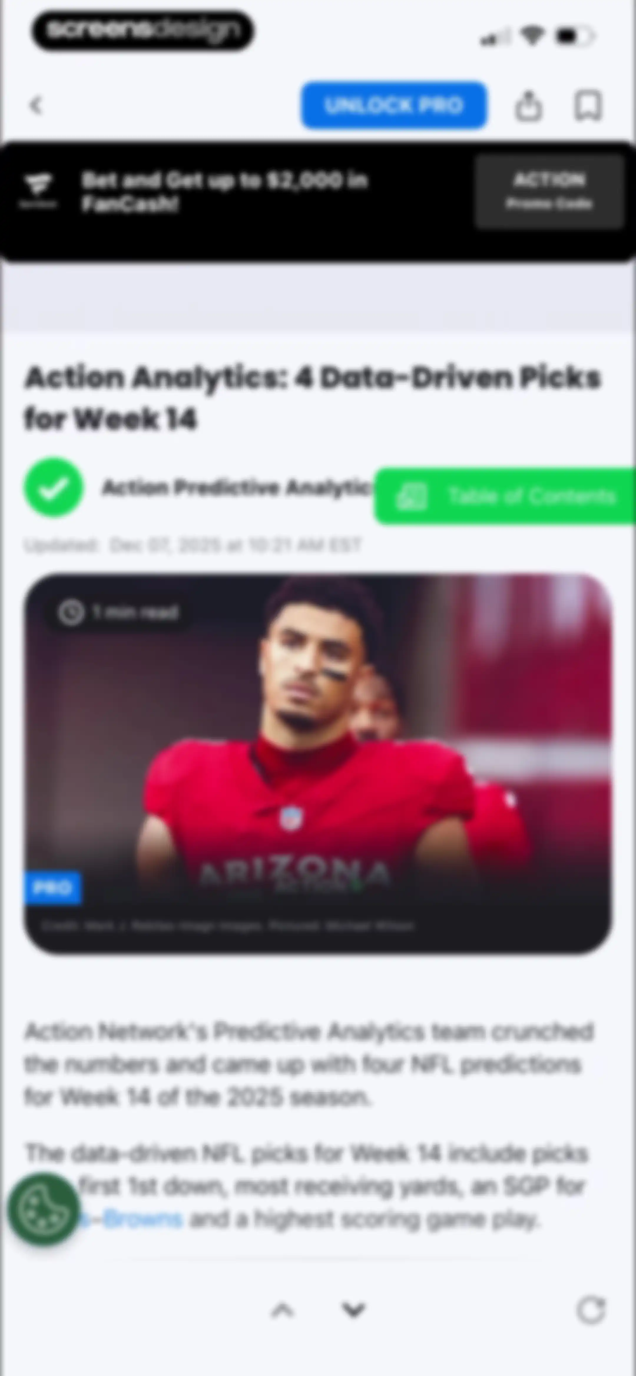 Action Network: Sports Betting screen 136