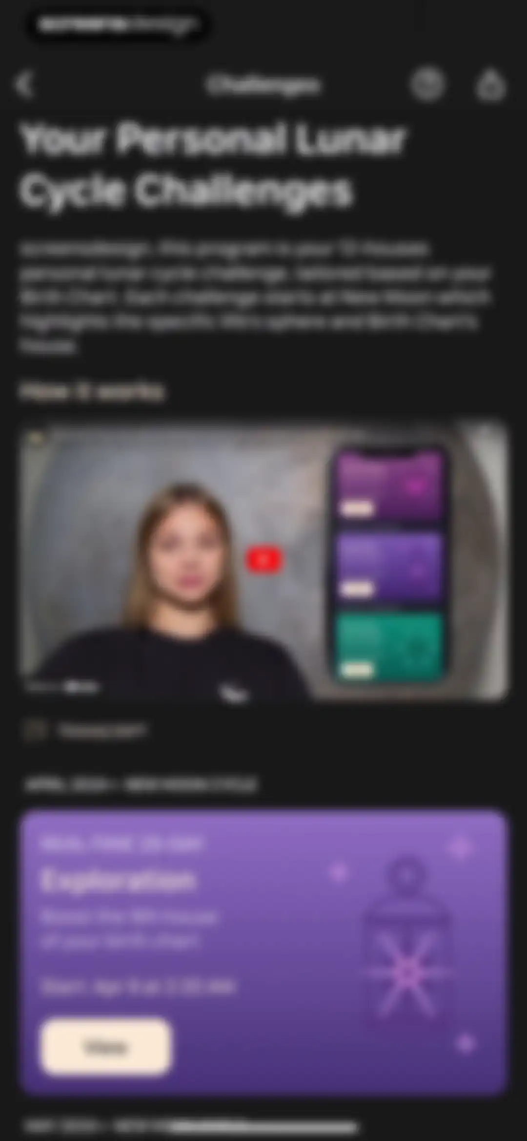 Moon Calendar — MoonX screen 24