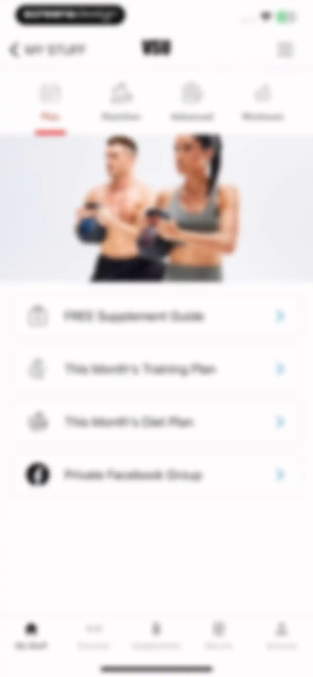 V Shred: Nutrition & Fitness screen 15