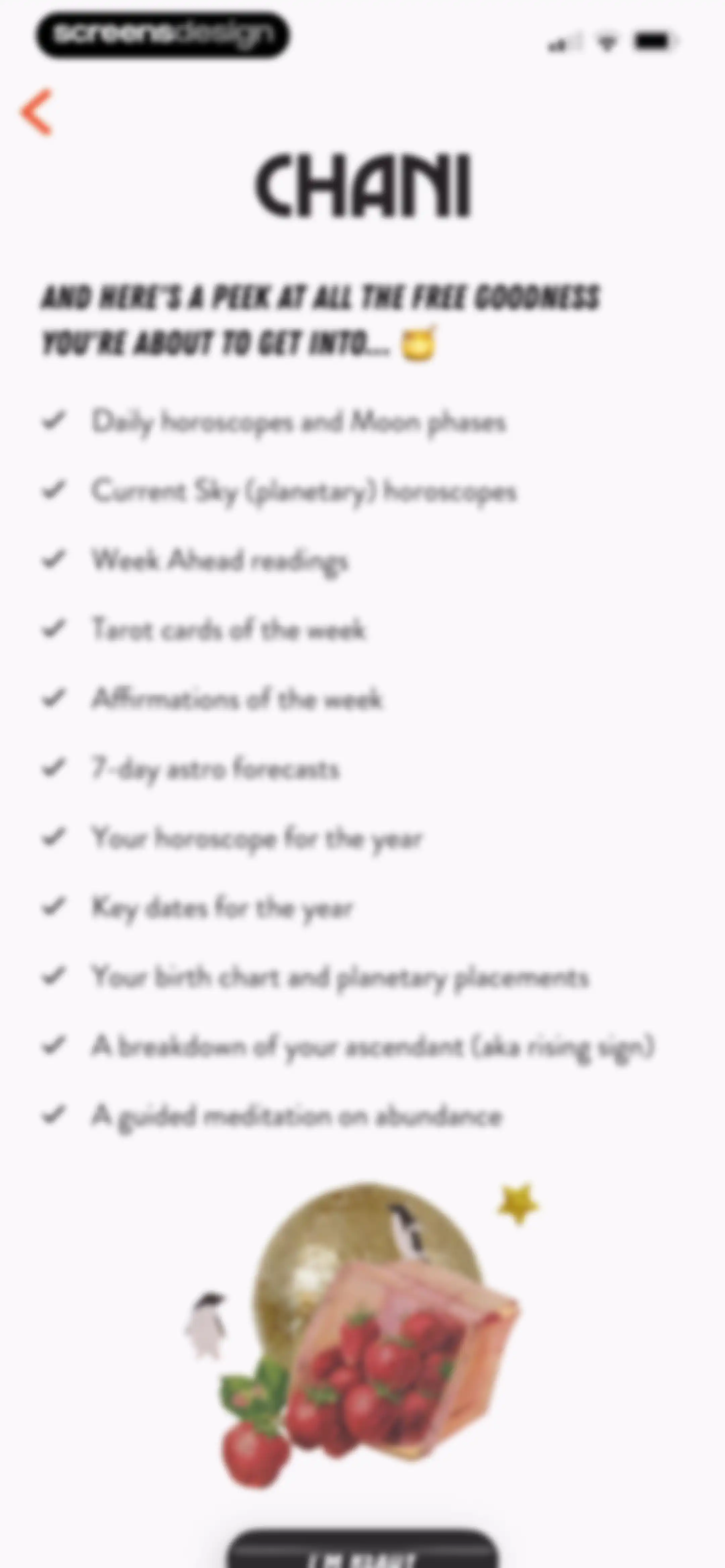CHANI: Your Astrology Guide screen 16