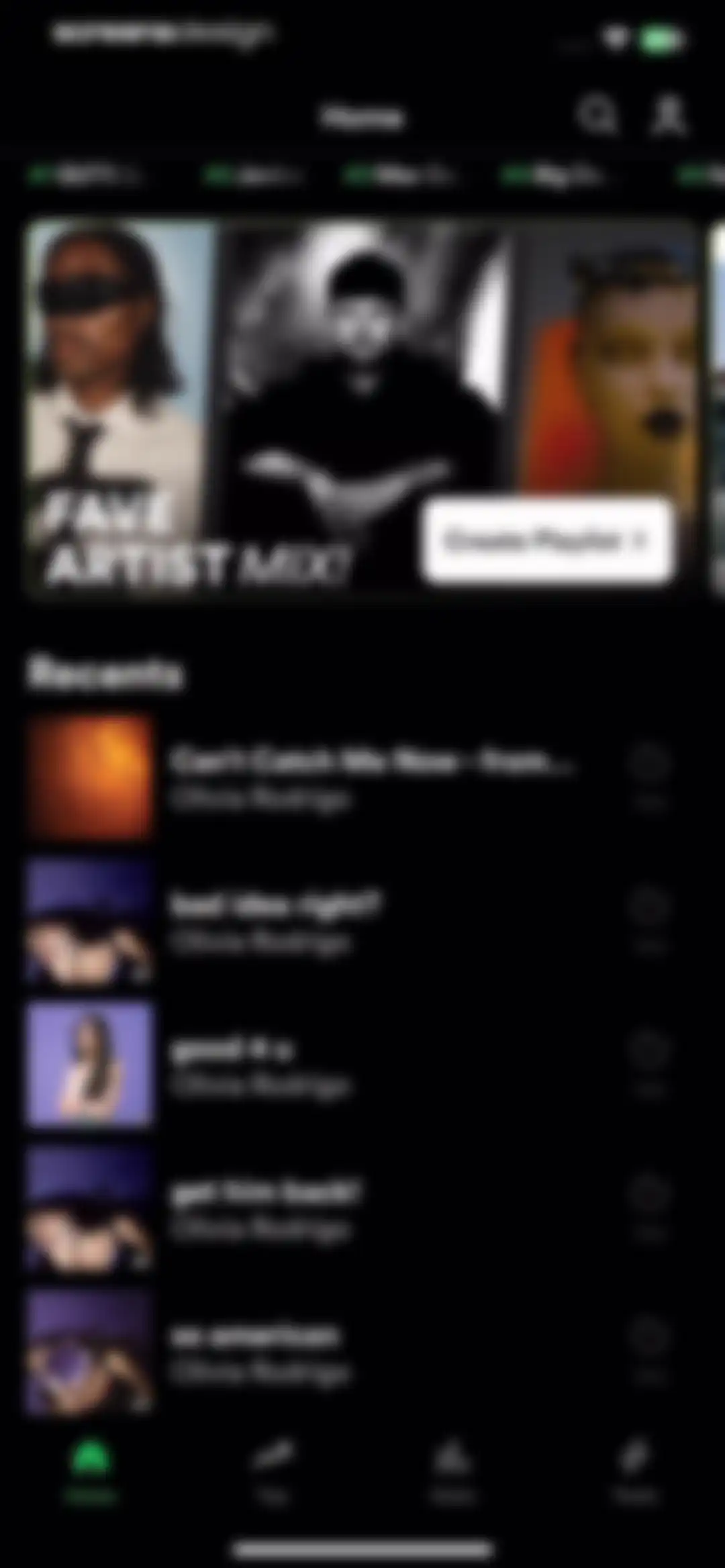 must.fm for Spotify Stats screen 63