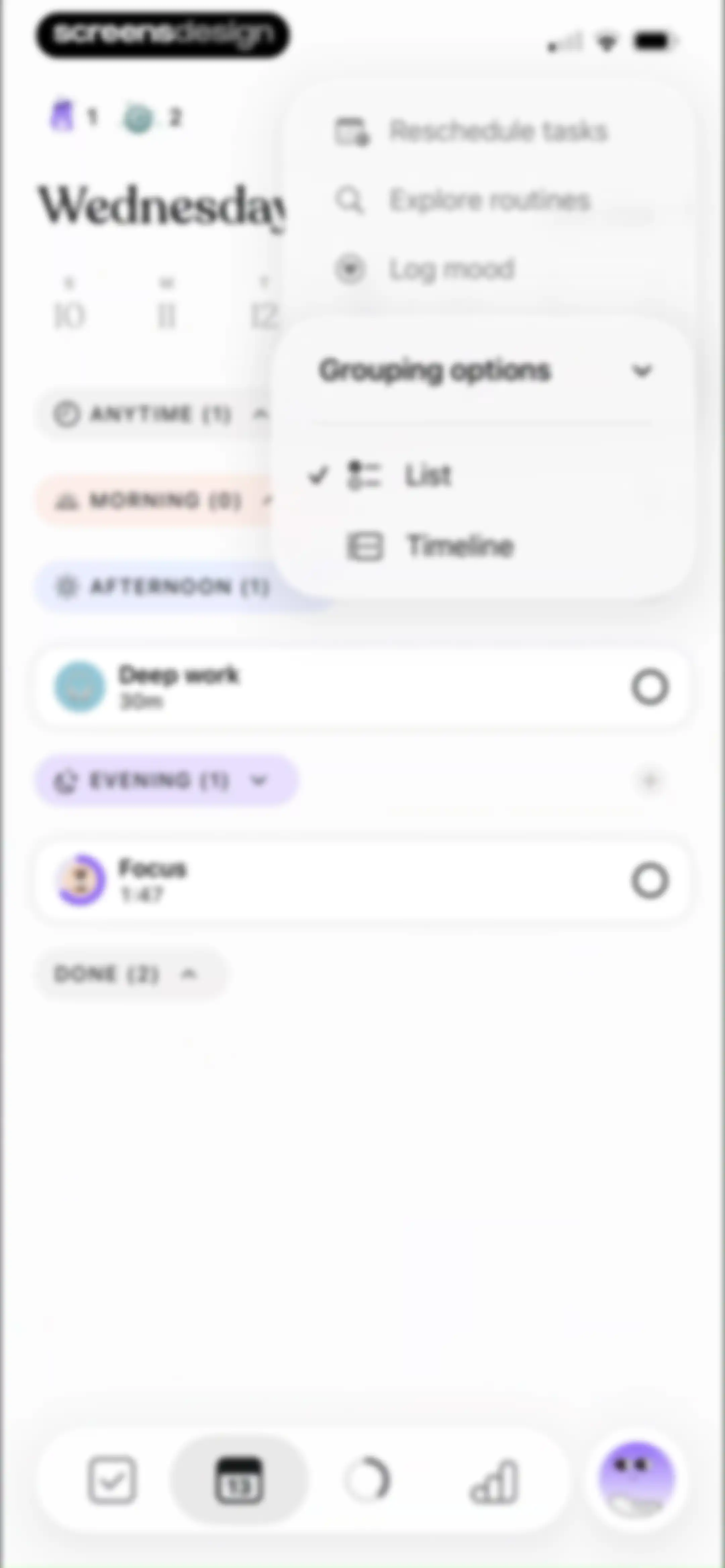 Tiimo: To Do List & AI Planner screen 99
