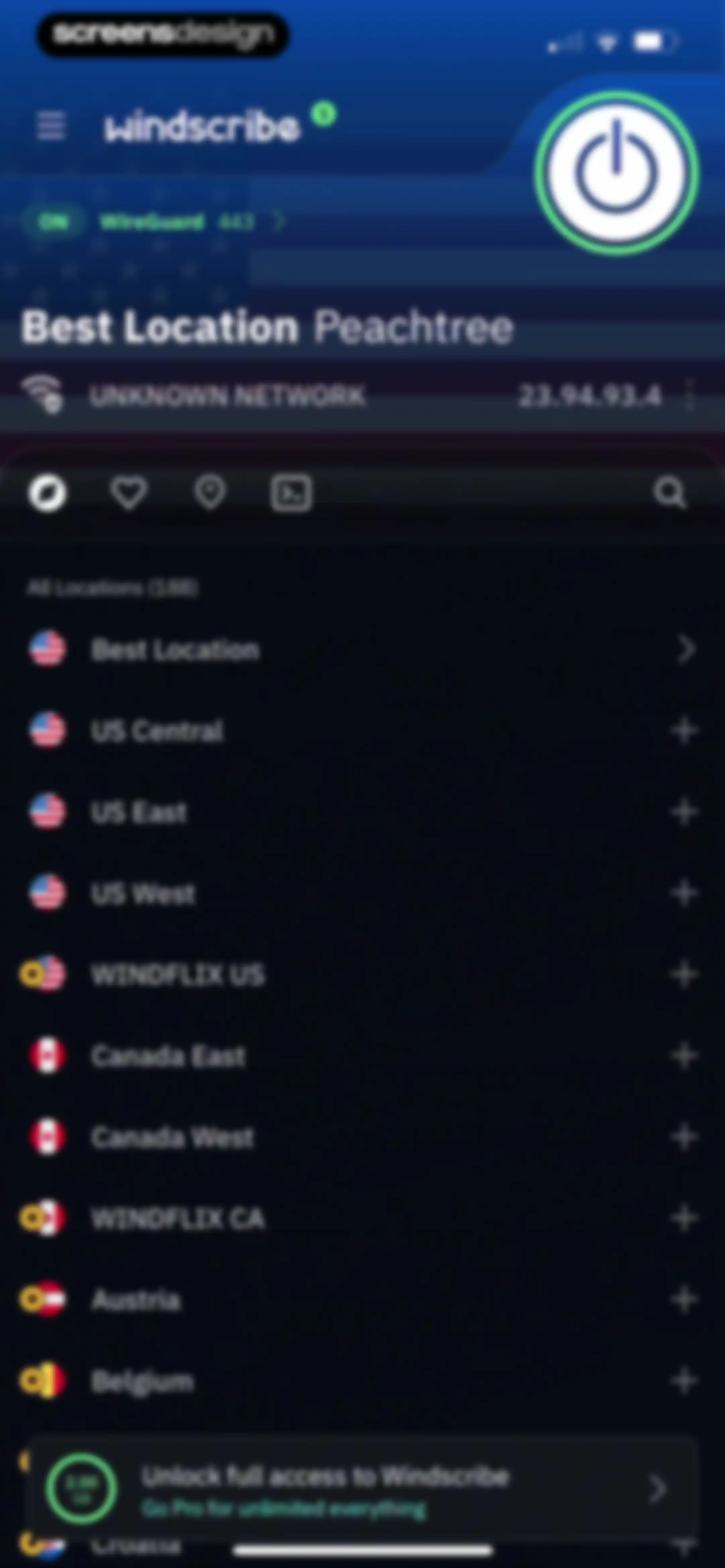 VPN Windscribe: Fast & Secure screen 11