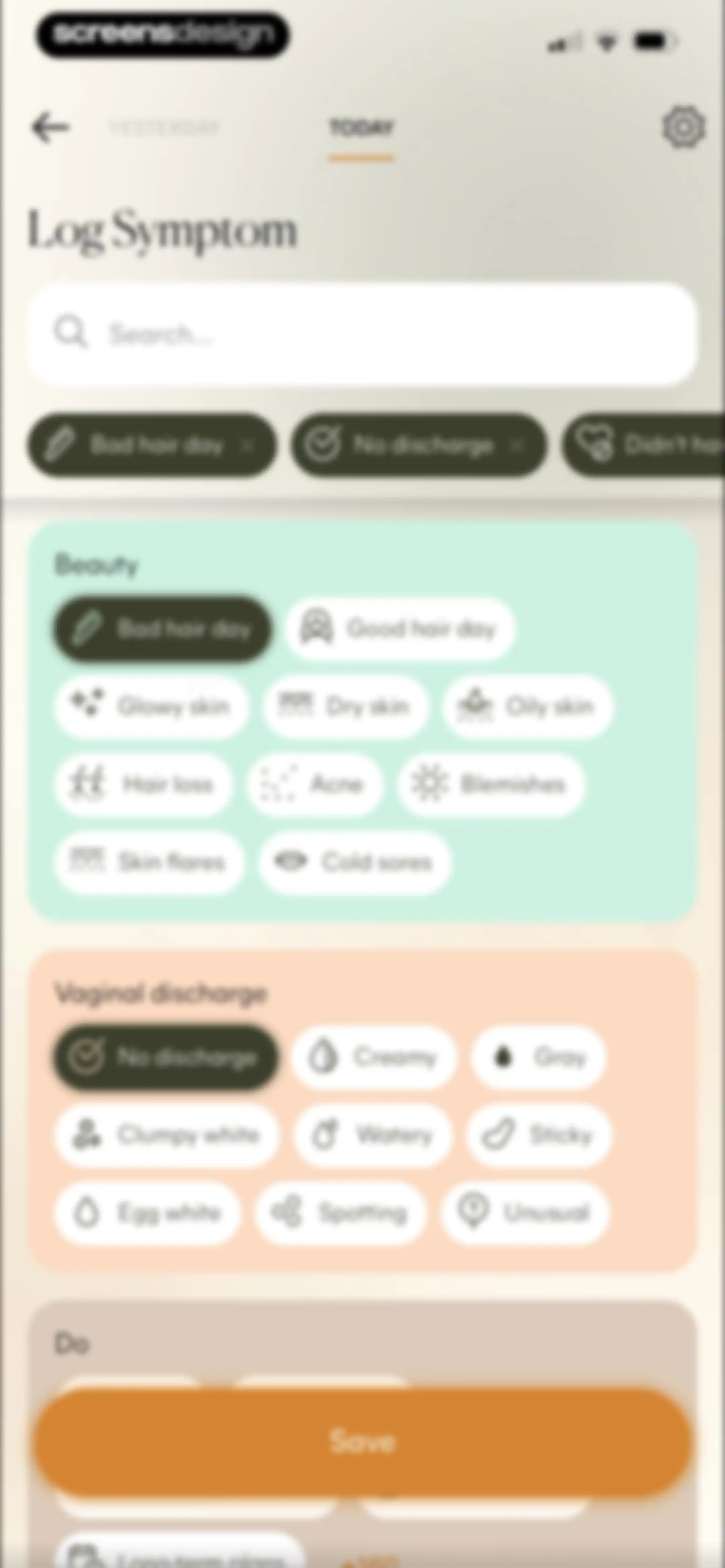 Lively - Period Tracker, Cycle screen 36