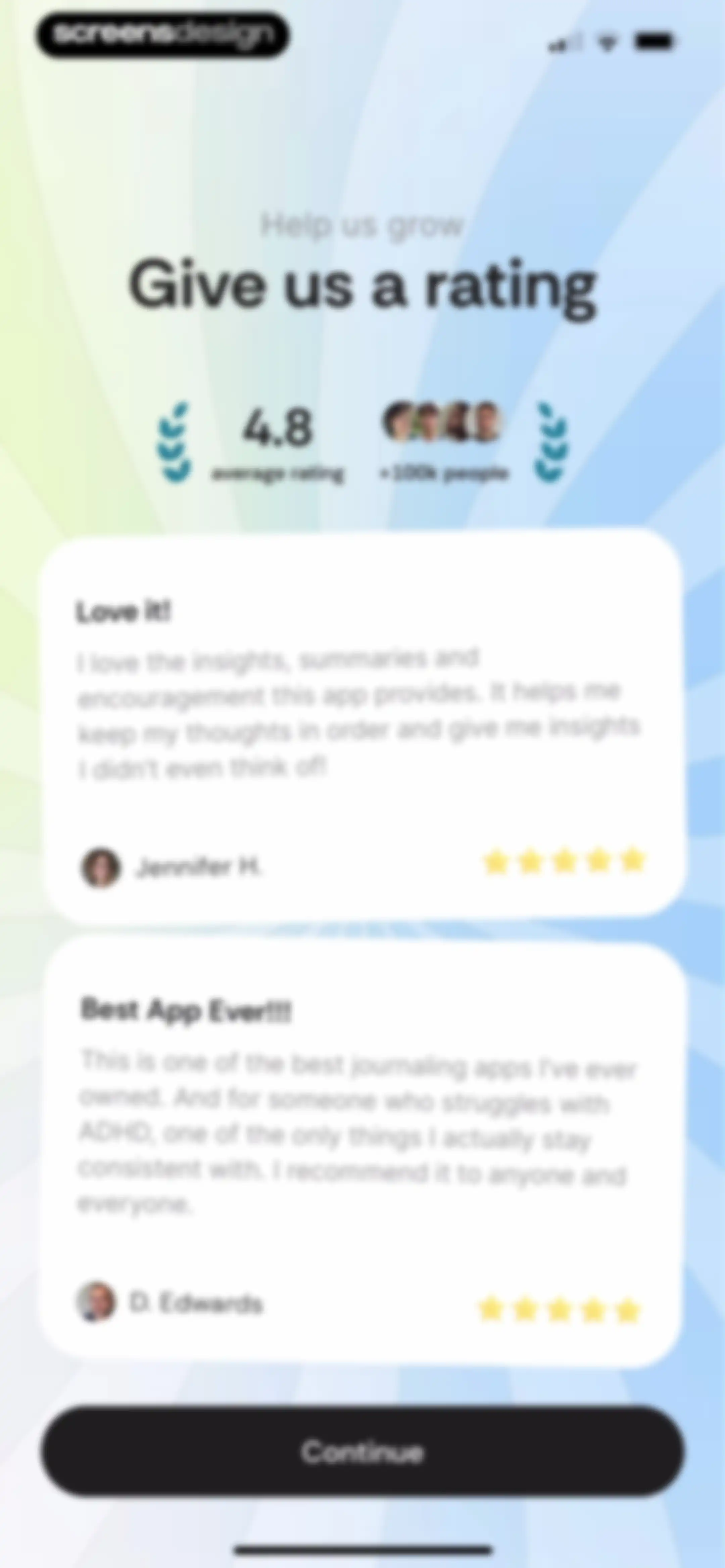 Lightly: Wellbeing Coaching screen 9