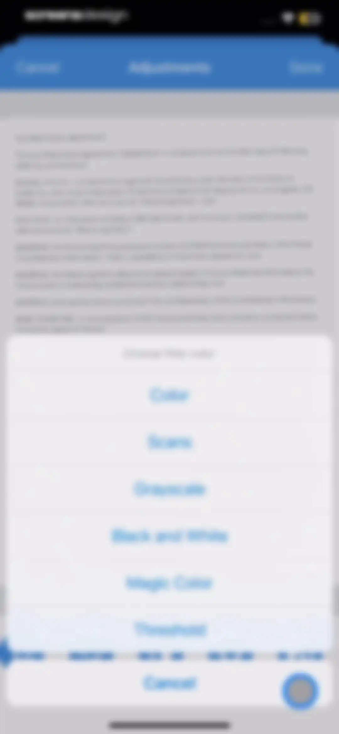 Documents to PDF Scanner screen 13