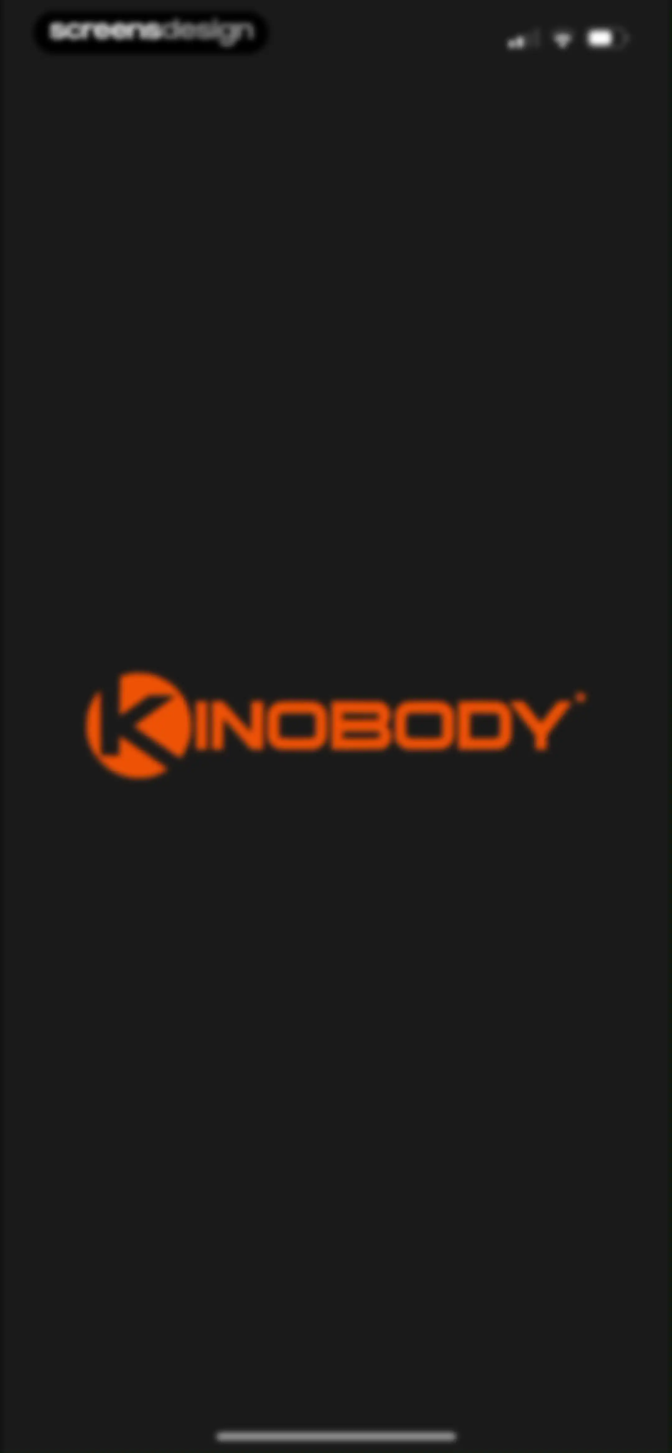 Kinobody Fitness screen 1