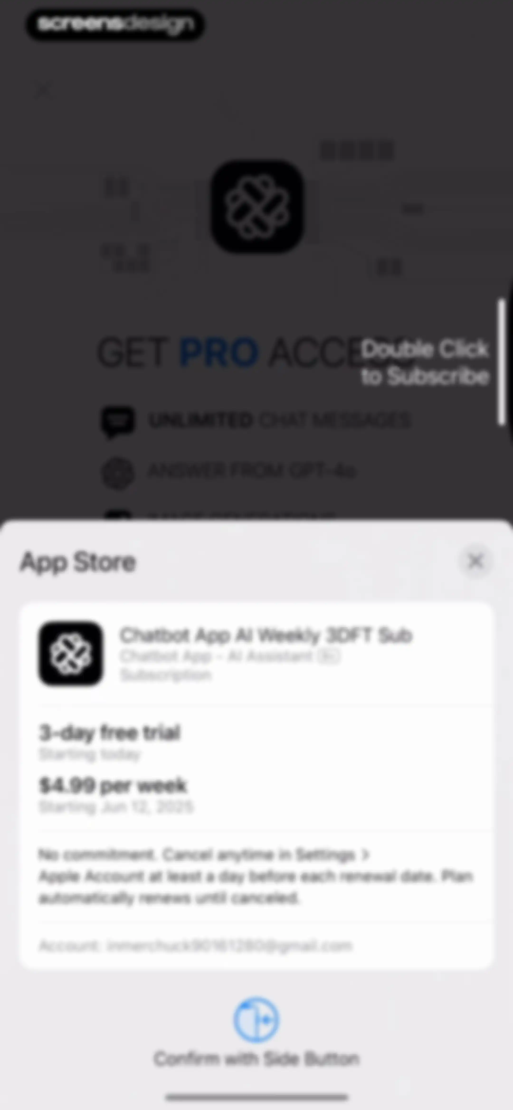 Chatbot App: AI Assistant screen 9