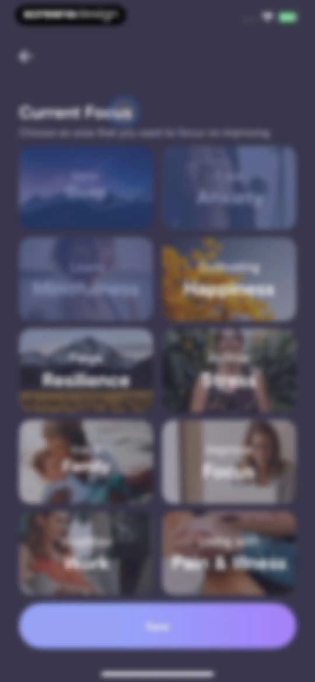 Mindfulness.com Meditation App screen 101
