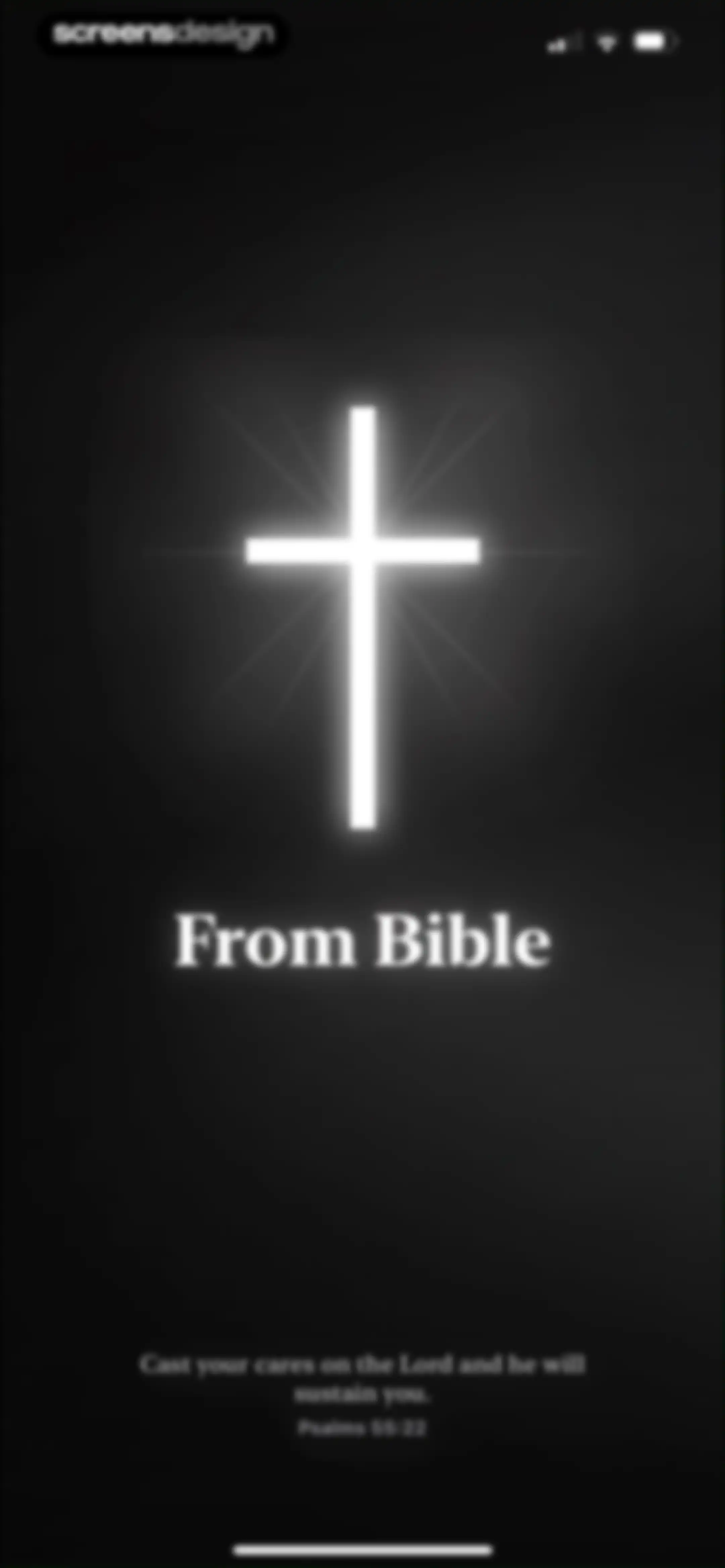From Bible: Bible Widgets screen 1