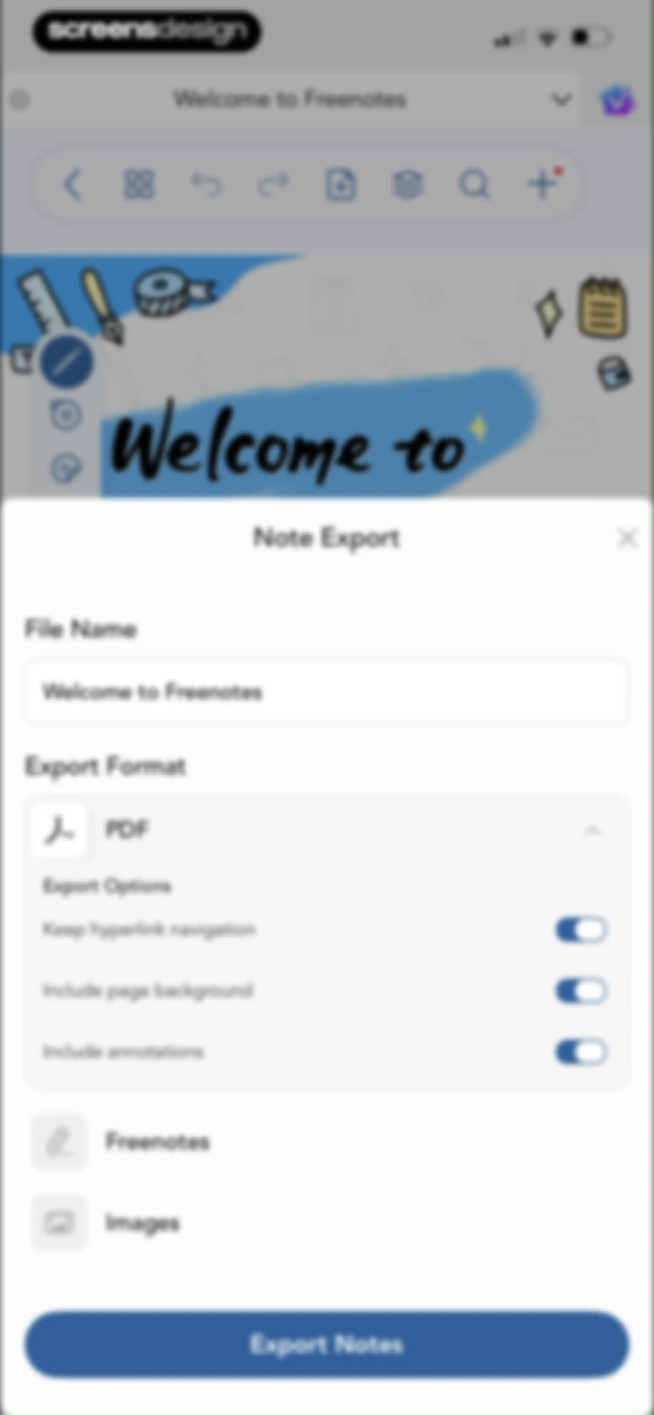 Freenotes®: AI Notes Taking screen 100