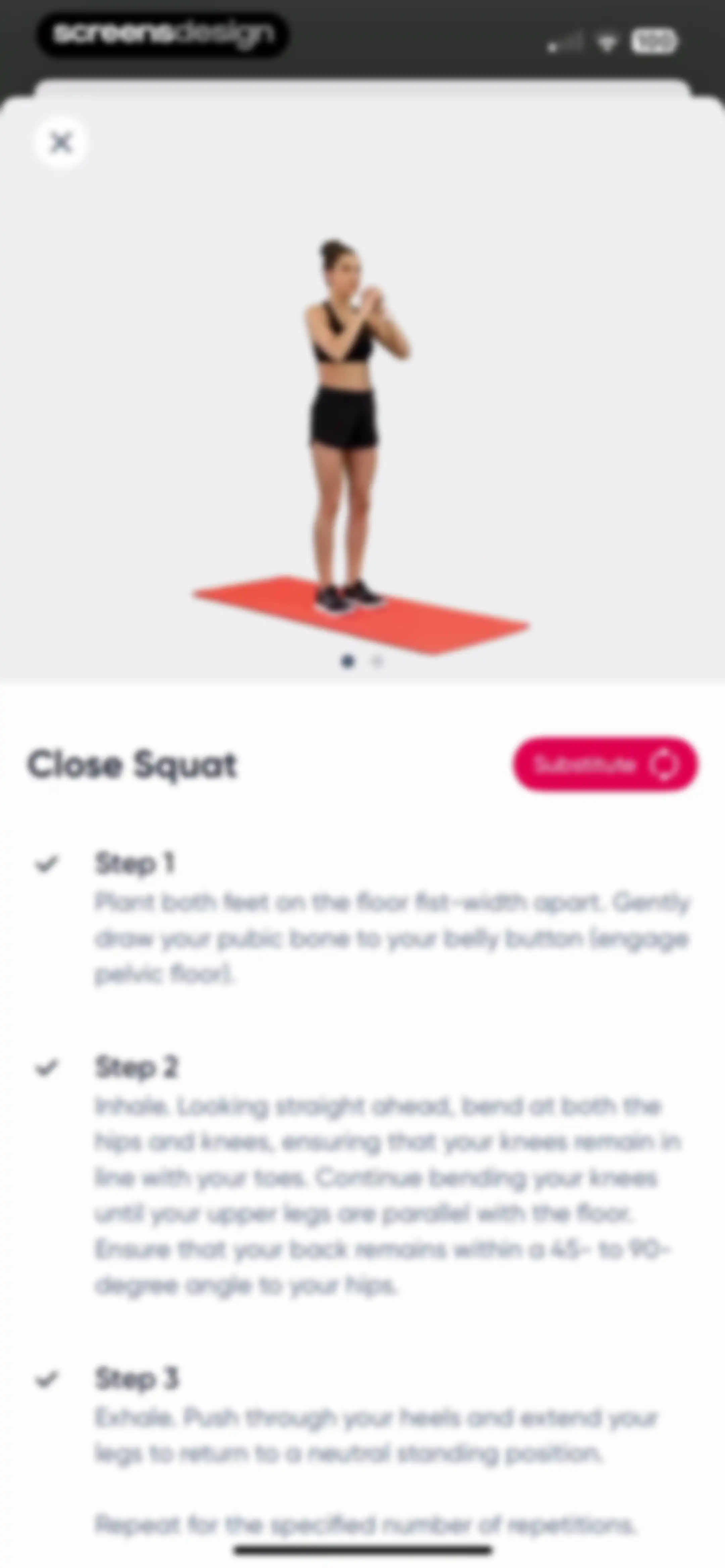 Sweat: Fitness App For Women screen 69