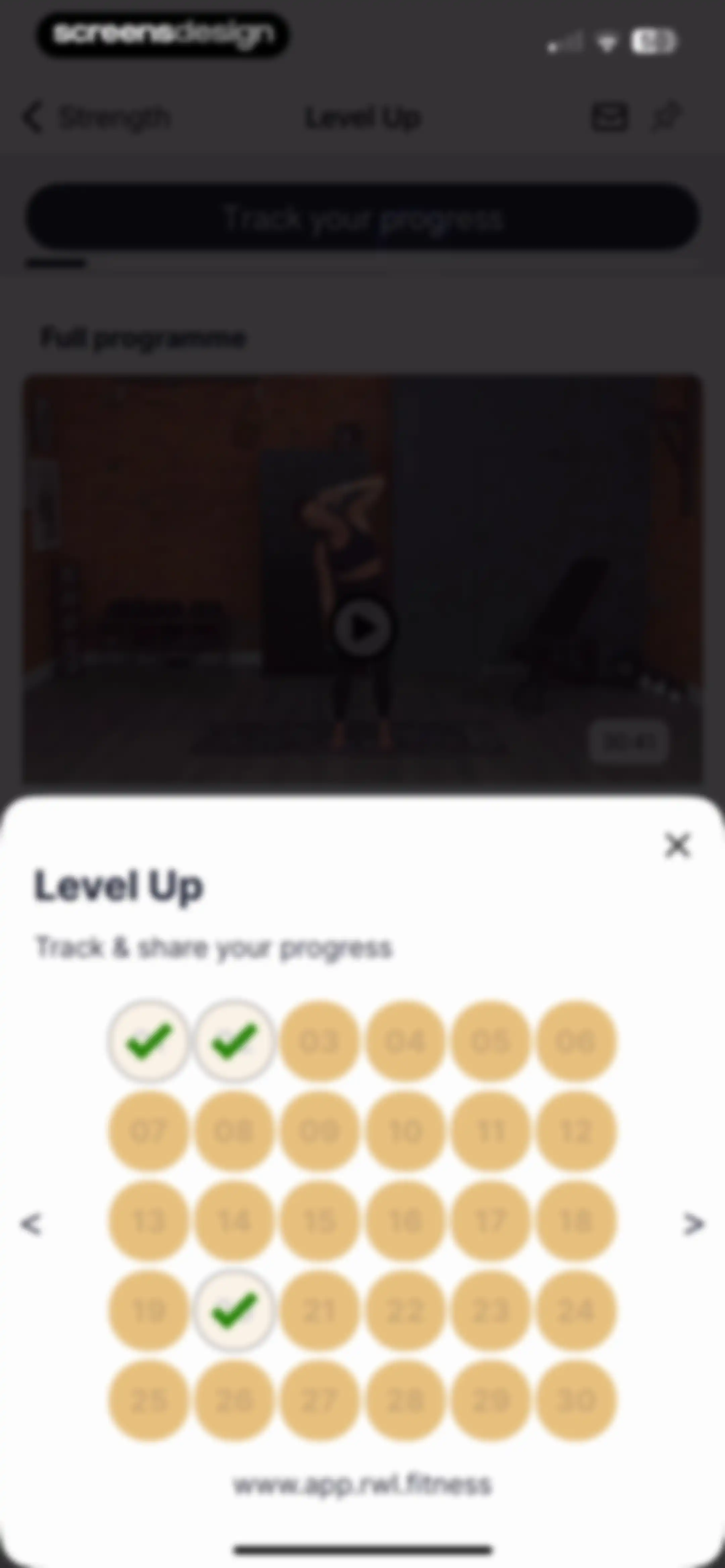 Results Wellness Lifestyle screen 79