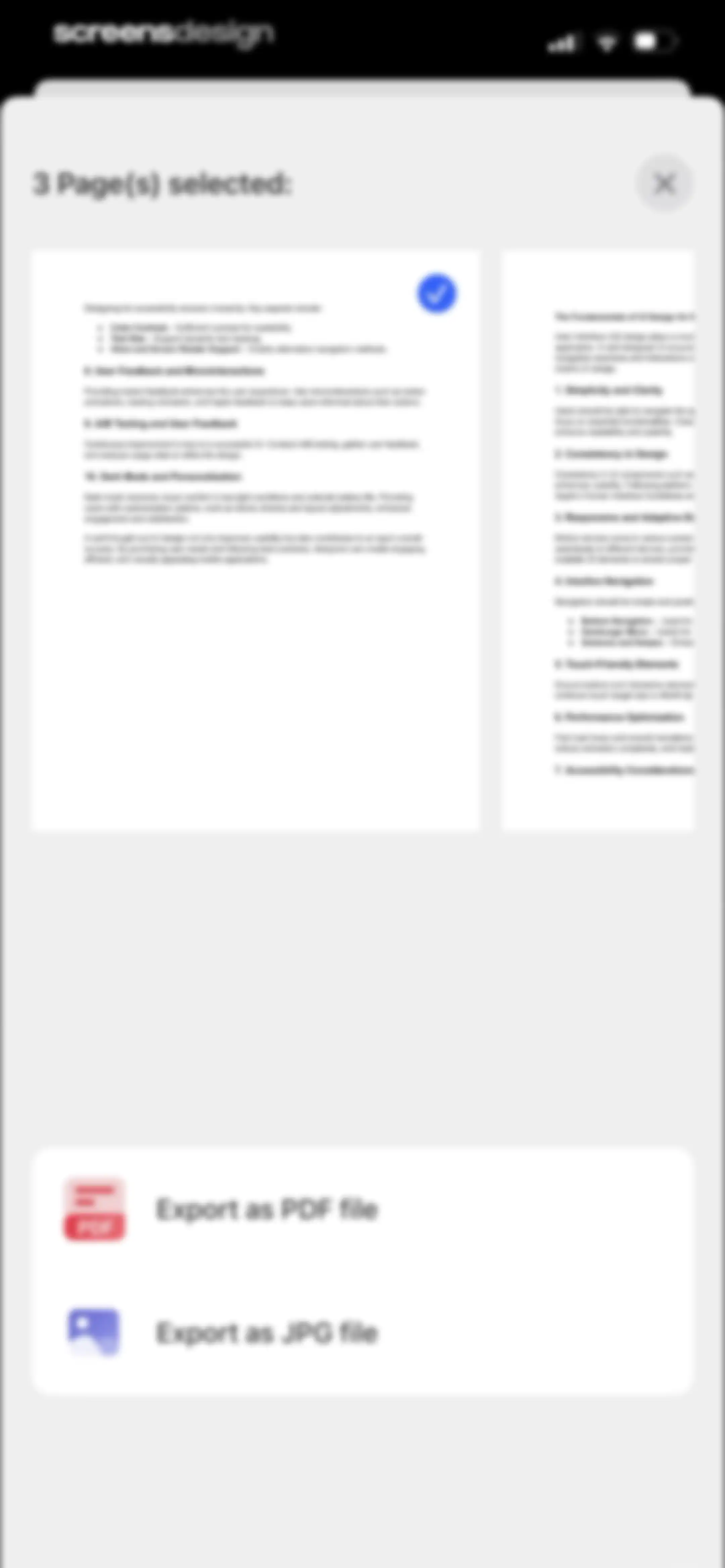 Mobile Scanner App - Scan PDF screen 52