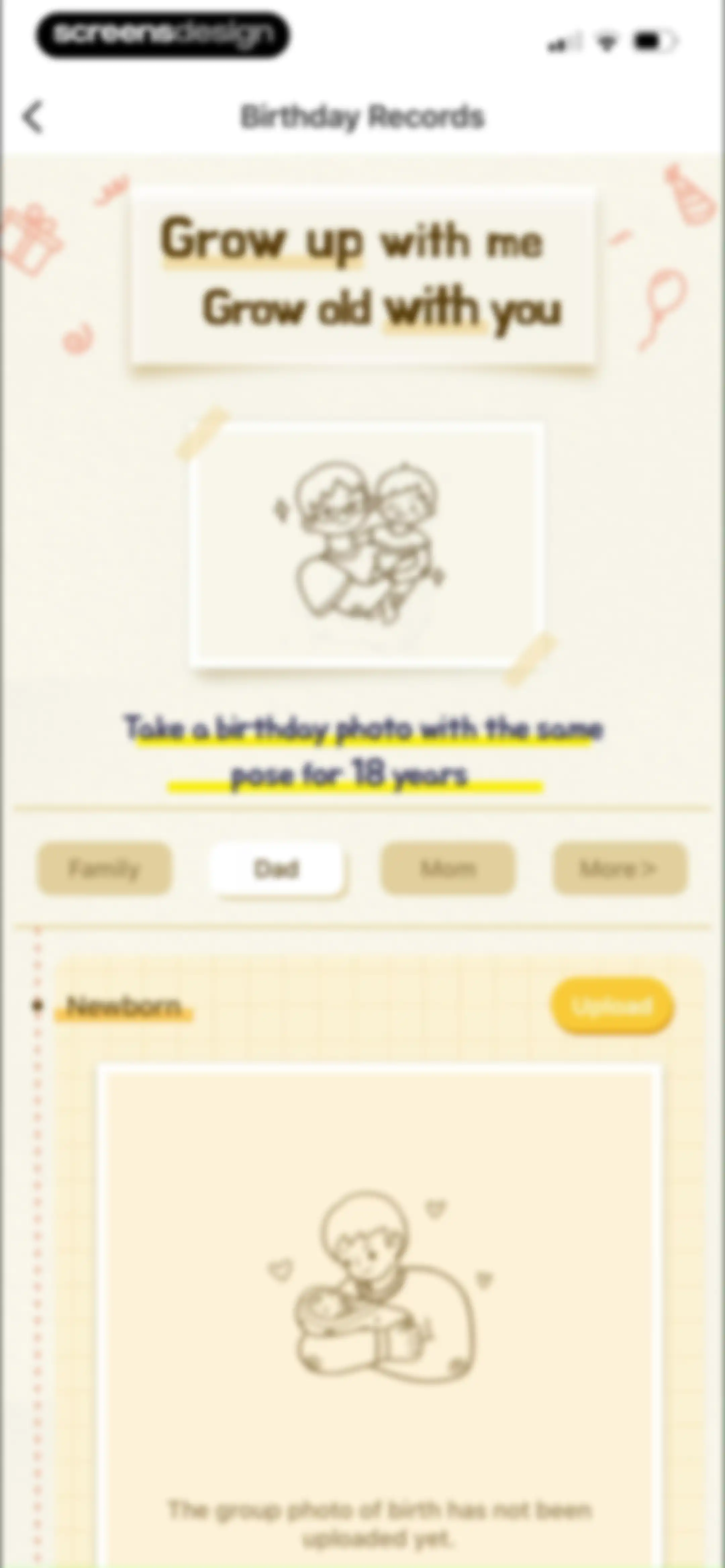TimeHut - Baby Album screen 90