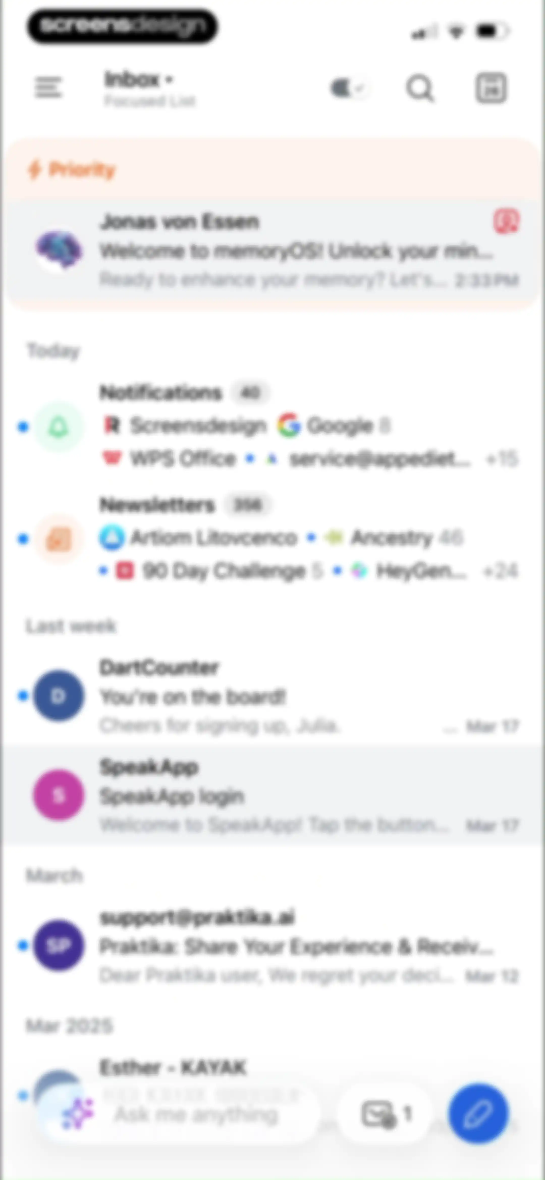 Spark Mail: AI Email Assistant screen 93