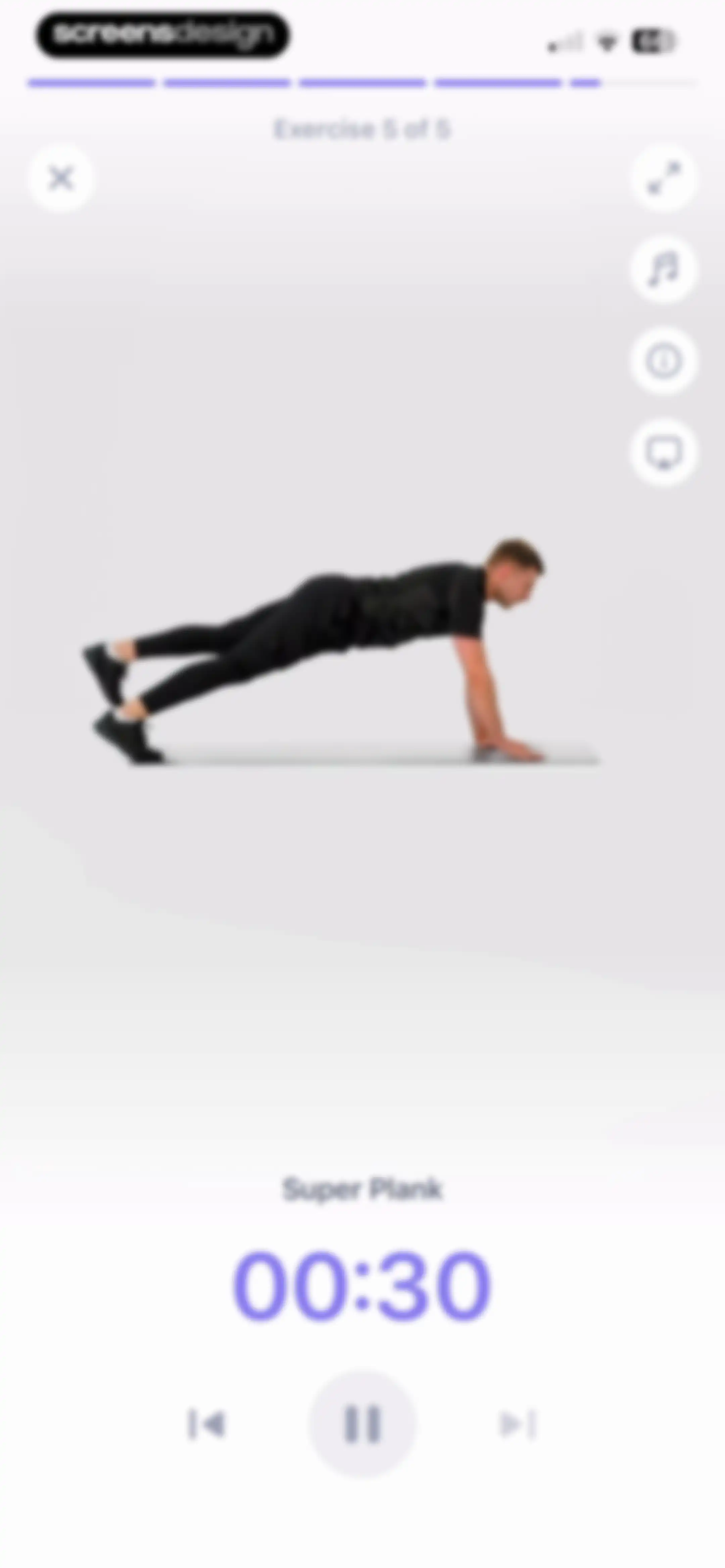 FitMe - Lazy Workout at Home screen 57