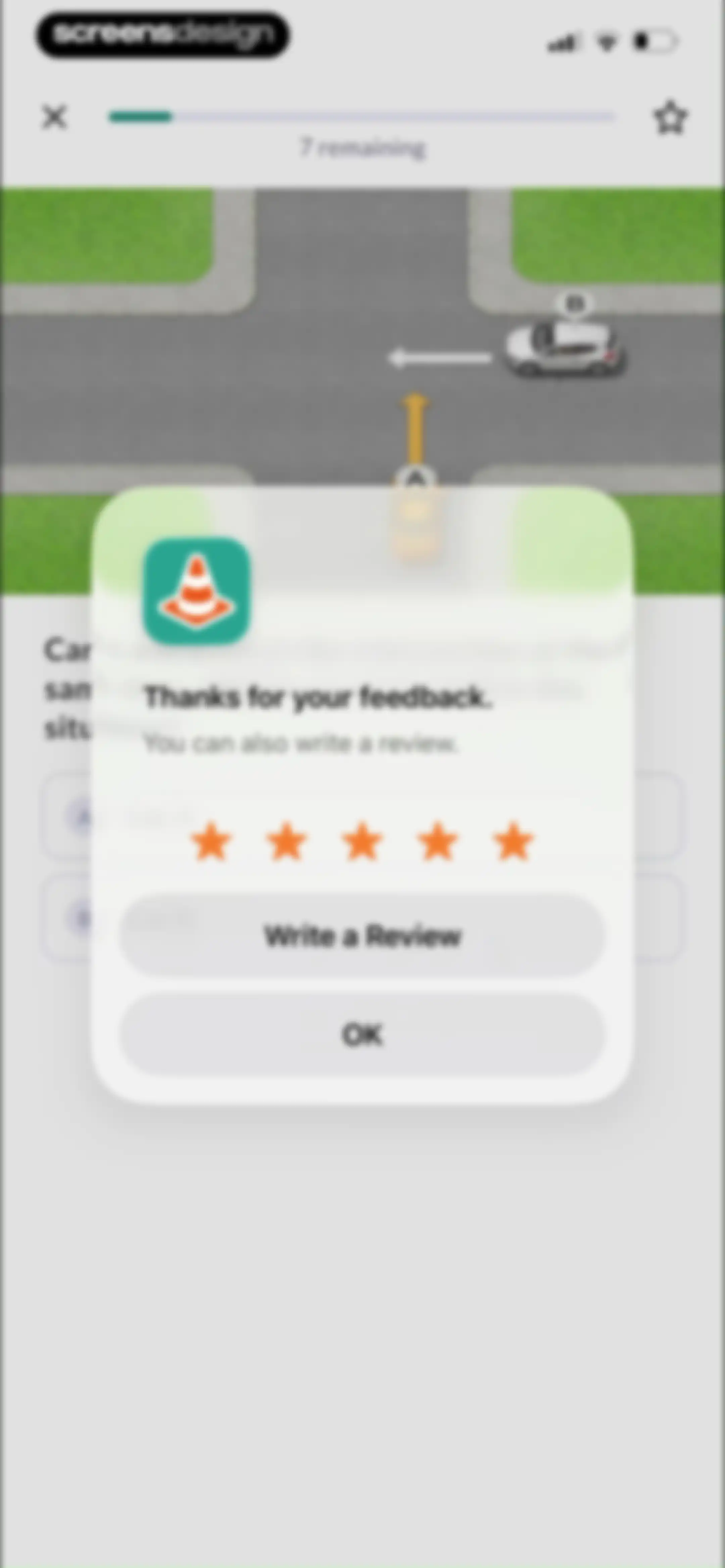 Zutobi: Permit & Driving Prep screen 58