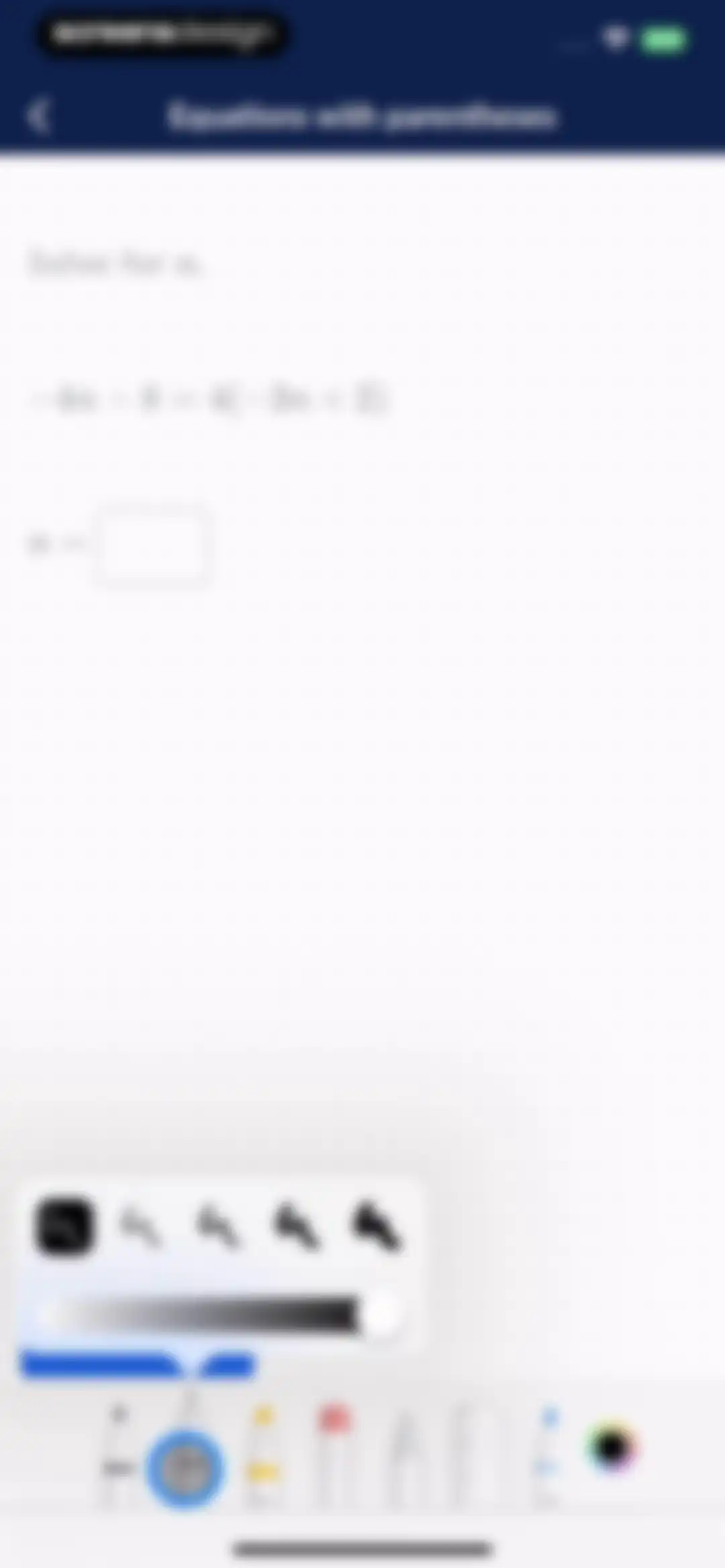 Khan Academy screen 27